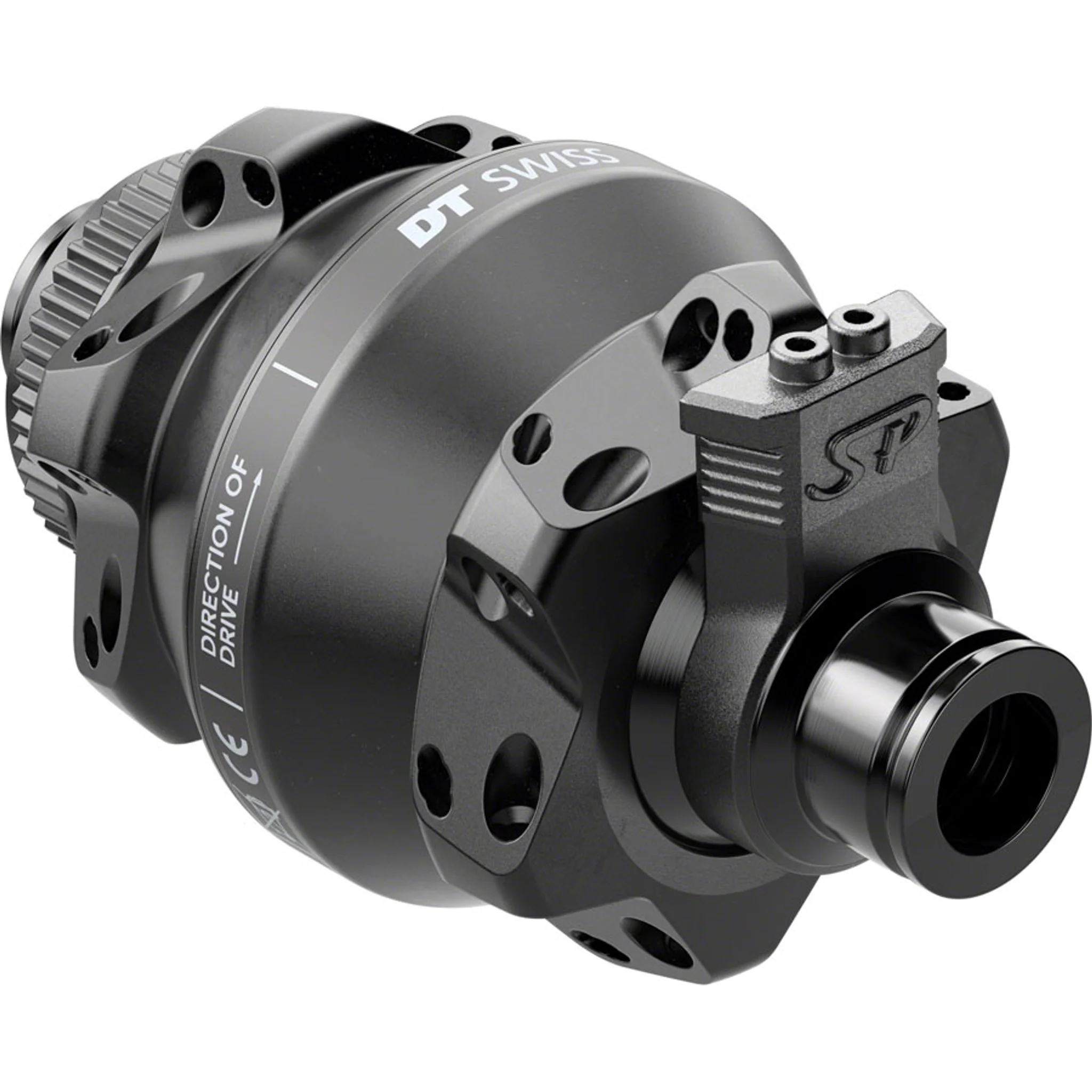 350 Front Hub - 12 x 100mm, Center-Lock, Black, 24H, Dynamo Shutter 35P, Straight Pull