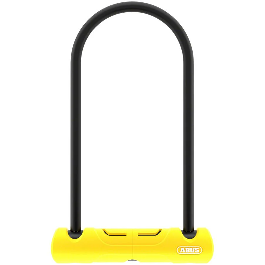 402 U-Lock - 4.3x9", Keyed, Black, Includes bracket