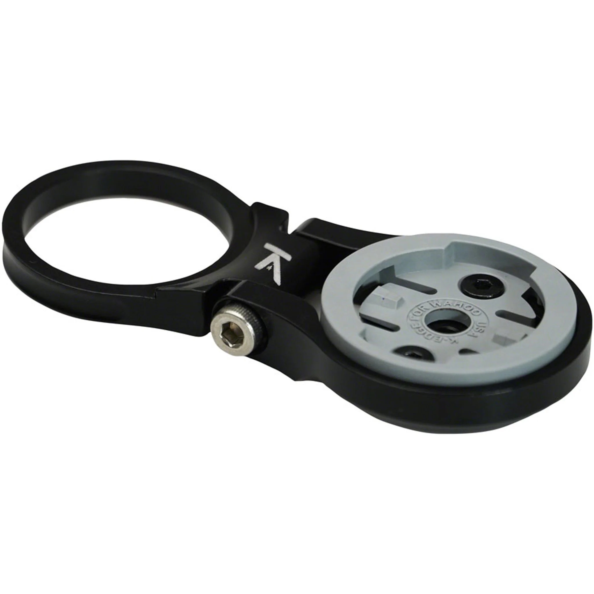 K-EDGE Adjustable Stem Mount for Wahoo Bolt and ELEMNT Computers: Black
