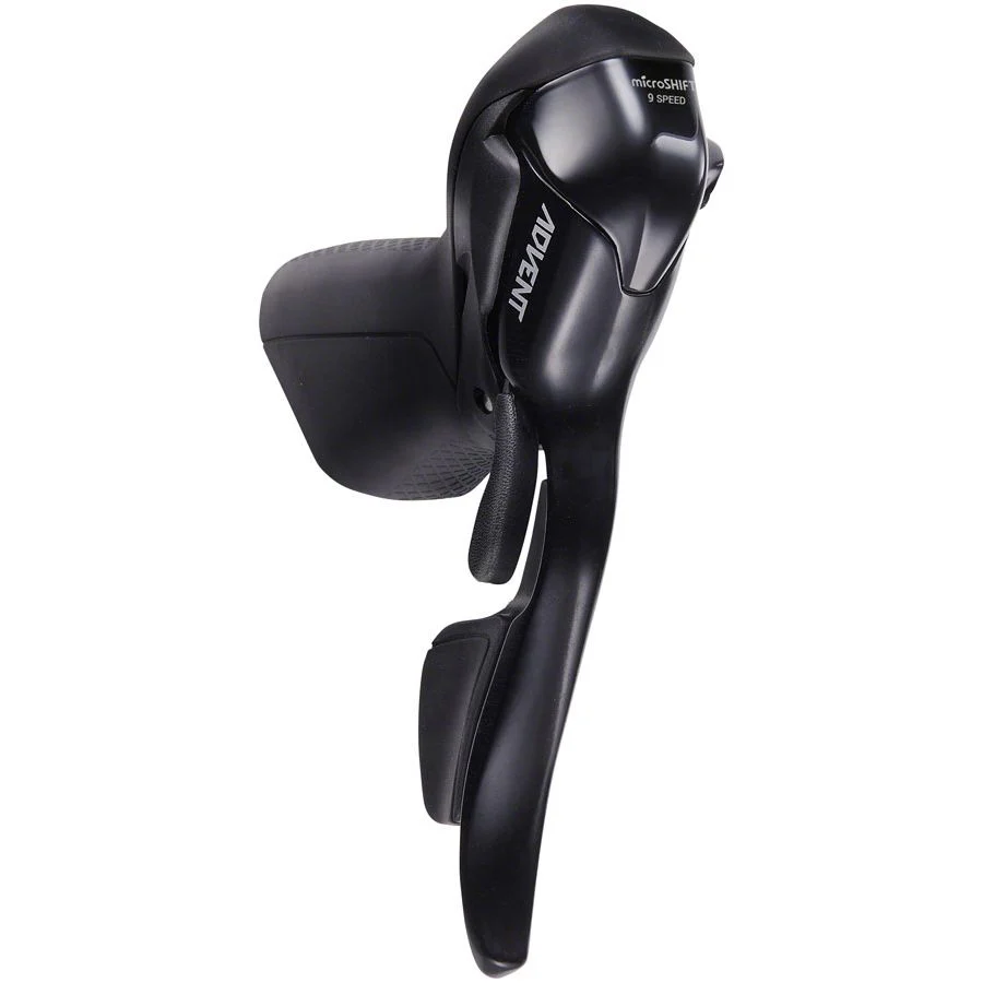 ADVENT Right Drop Bar Shifter Lever - 9 Speed, Black, ADVENT Compatible Only