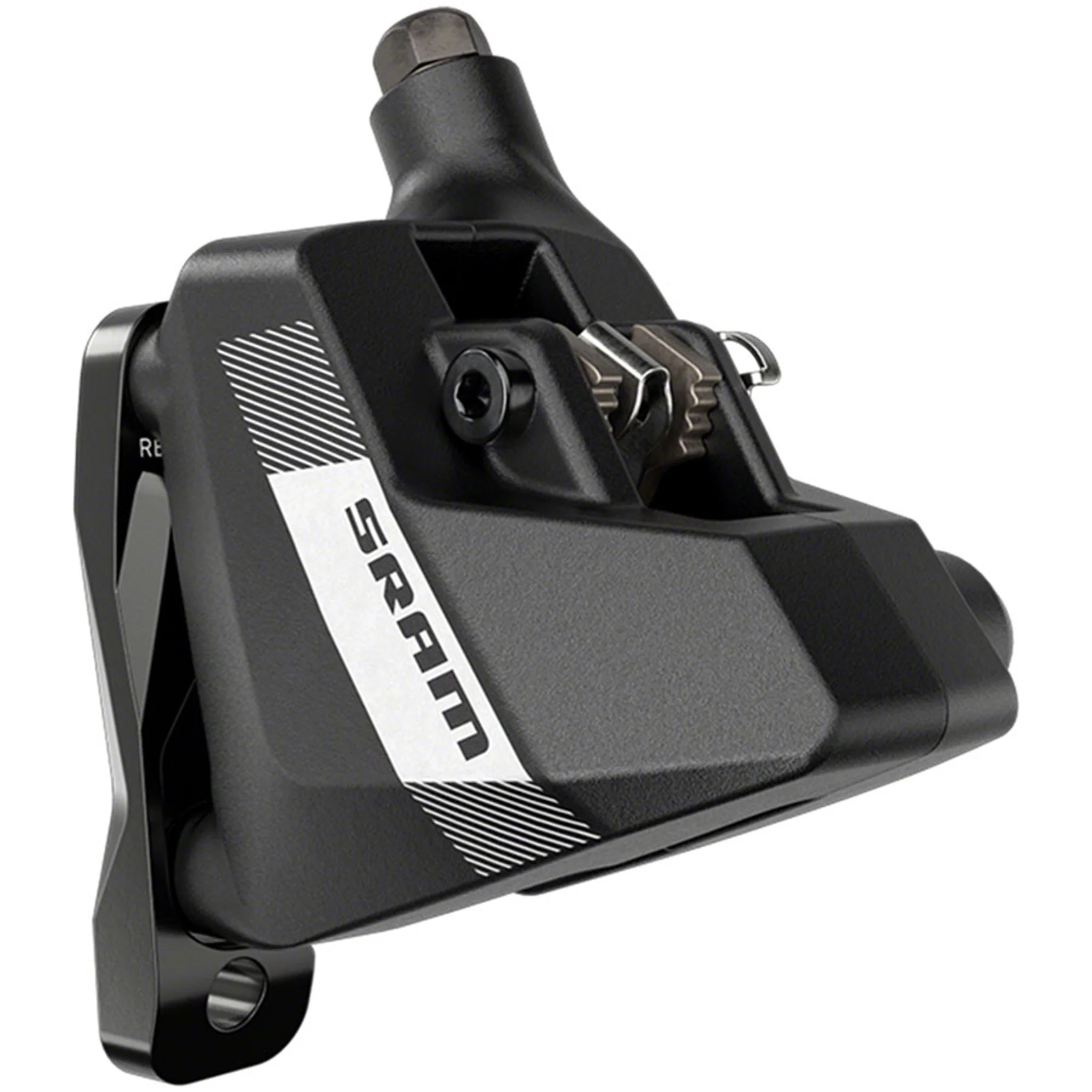 Apex Disc Brake and Lever - Left/Rear, Flat Mount, 2-Piston, 20mm Offset, Black, A1 - Image 3