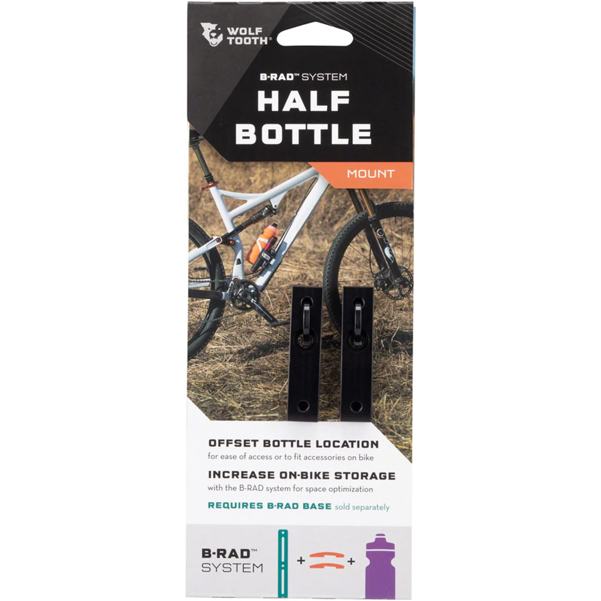 B-RAD Double Bottle Cage Adaptor - Image 4