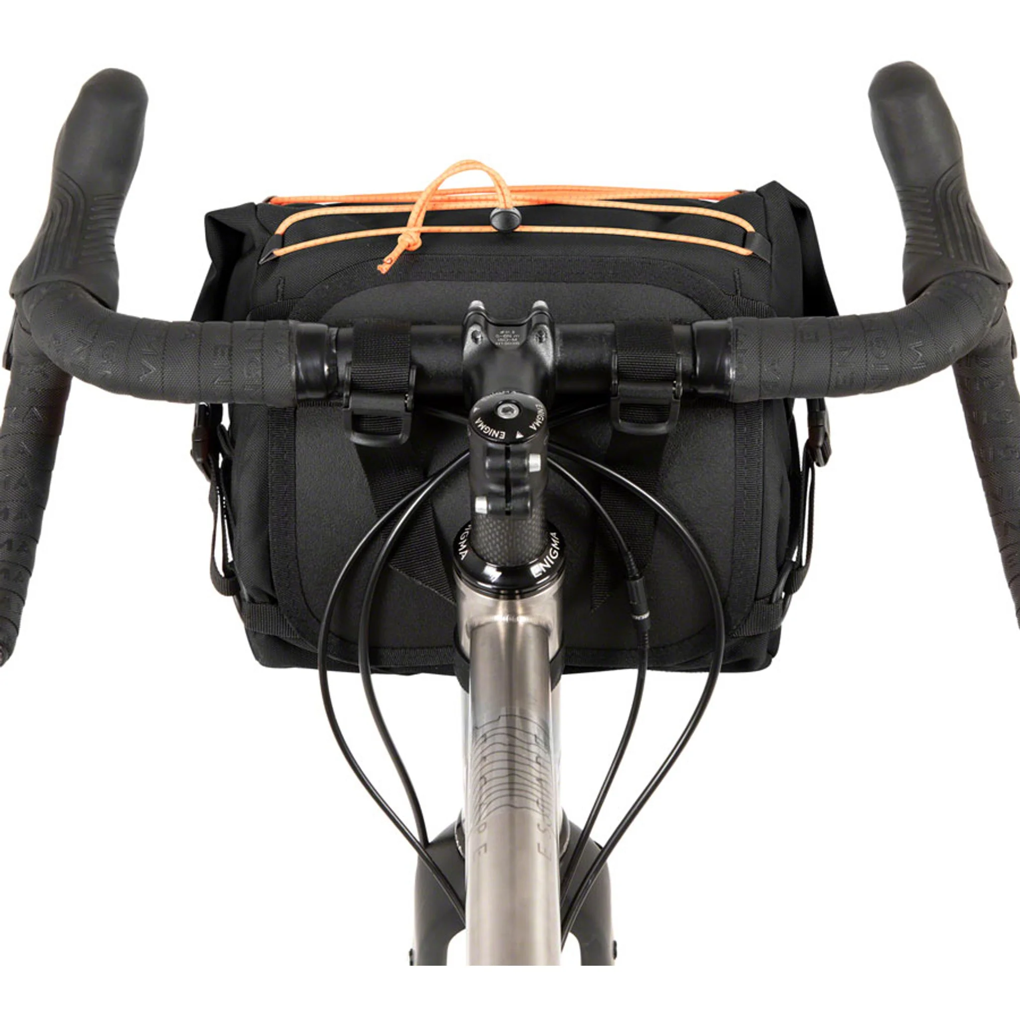 Restrap Bar Pack Handlebar Bag - Black - Image 5