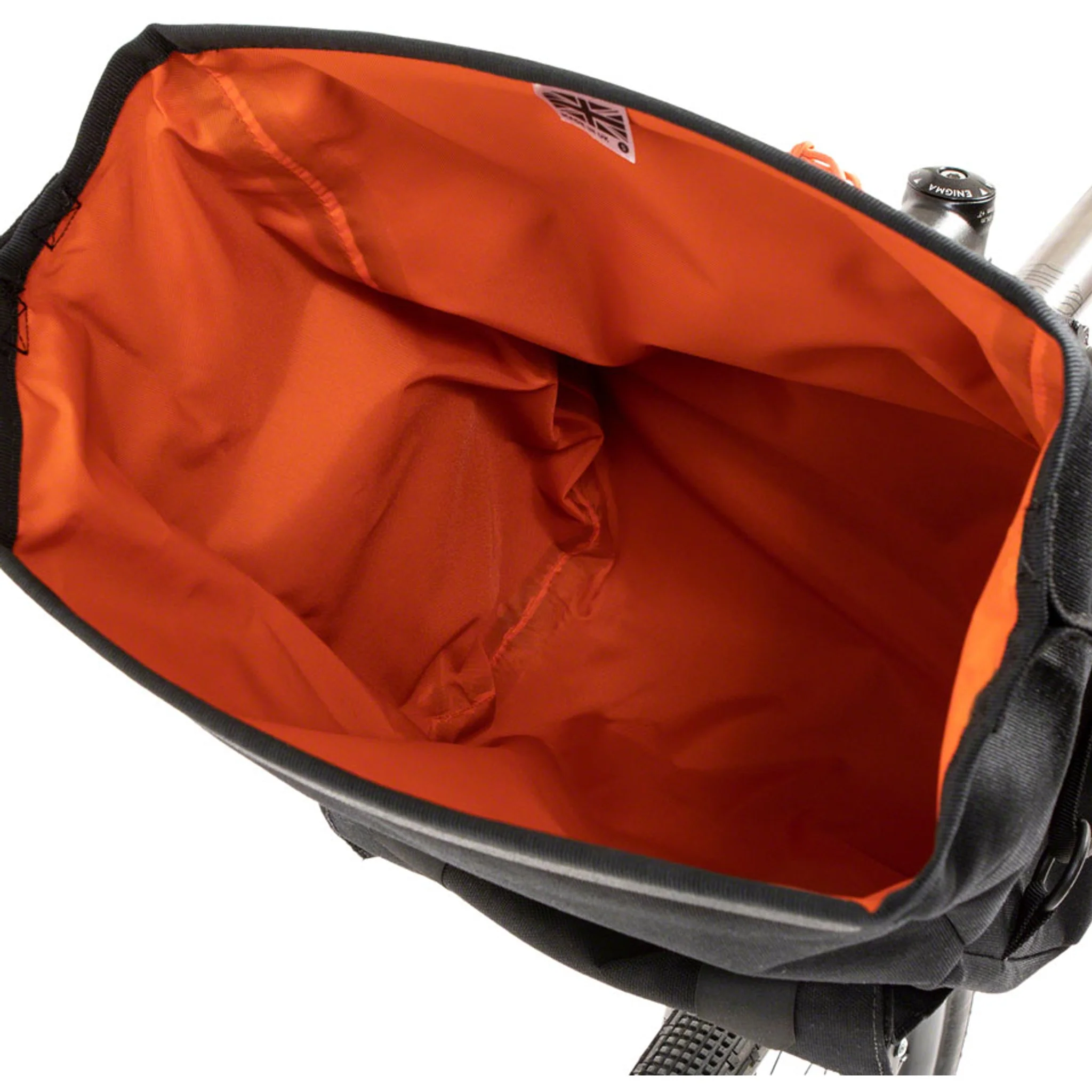 Restrap Bar Pack Handlebar Bag - Black - Image 7