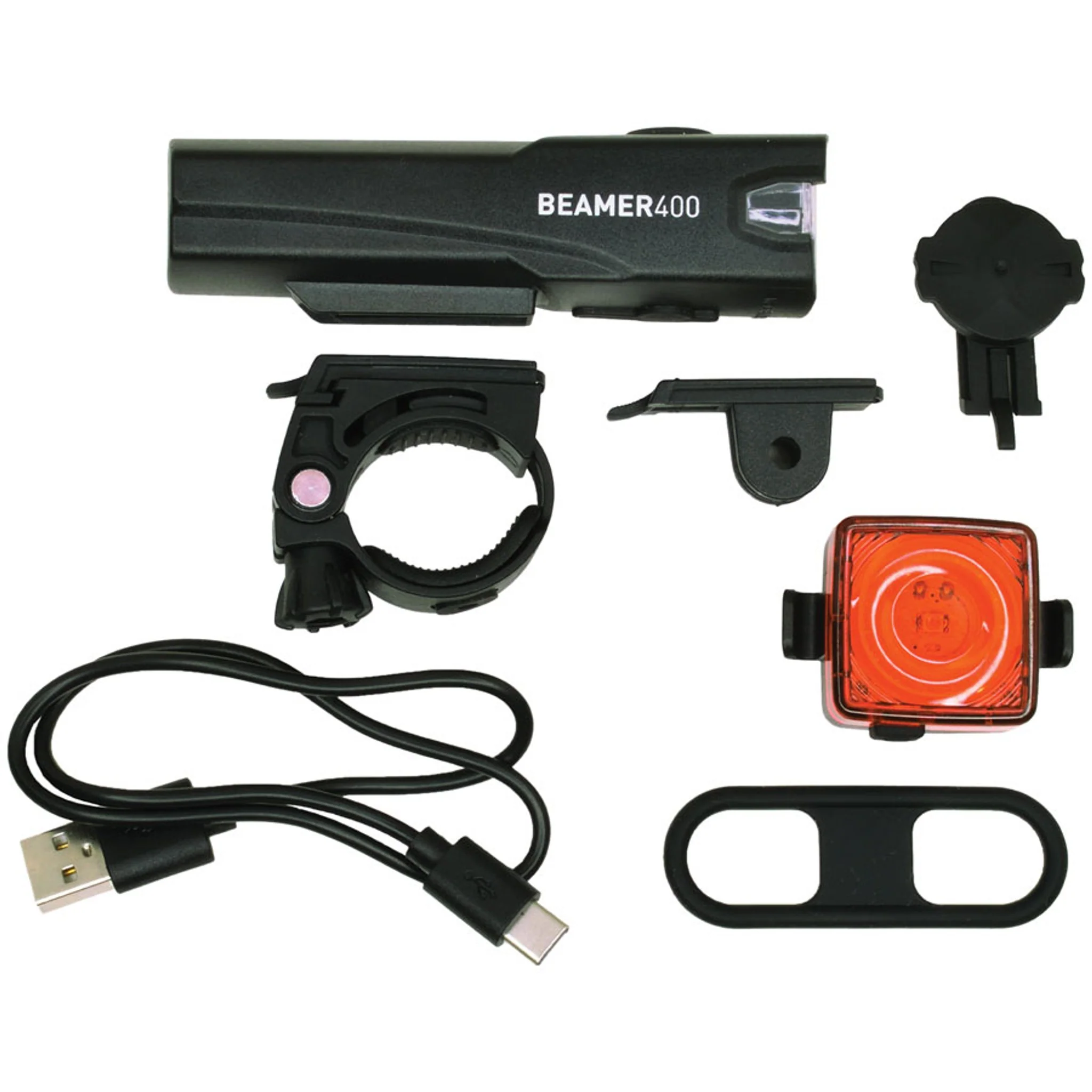 Beamer 400+/Blinky Ultra Headlight/Taillight Set - Image 3