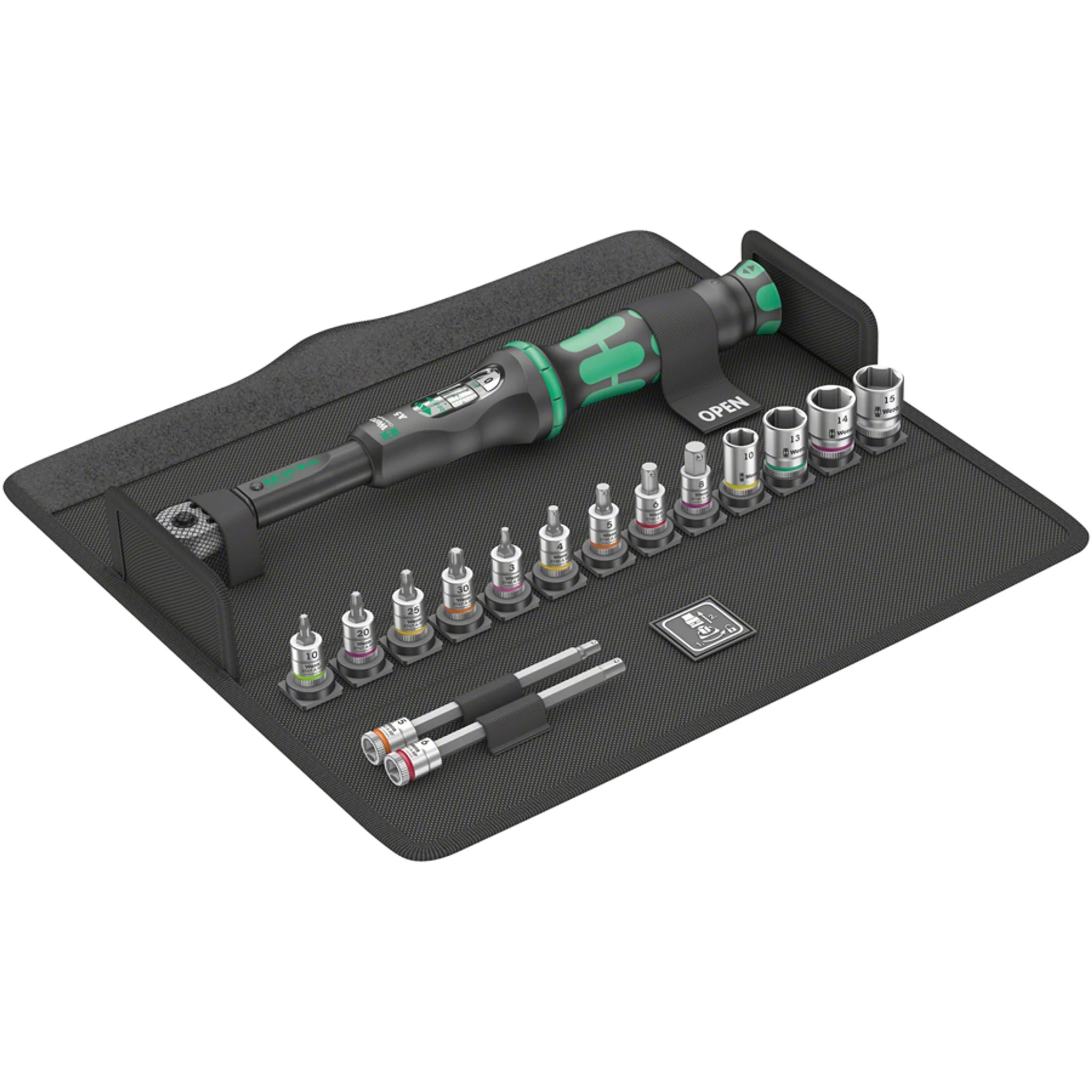 Bicycle Set Torque 1 Torque Wrench Set - 16 piece