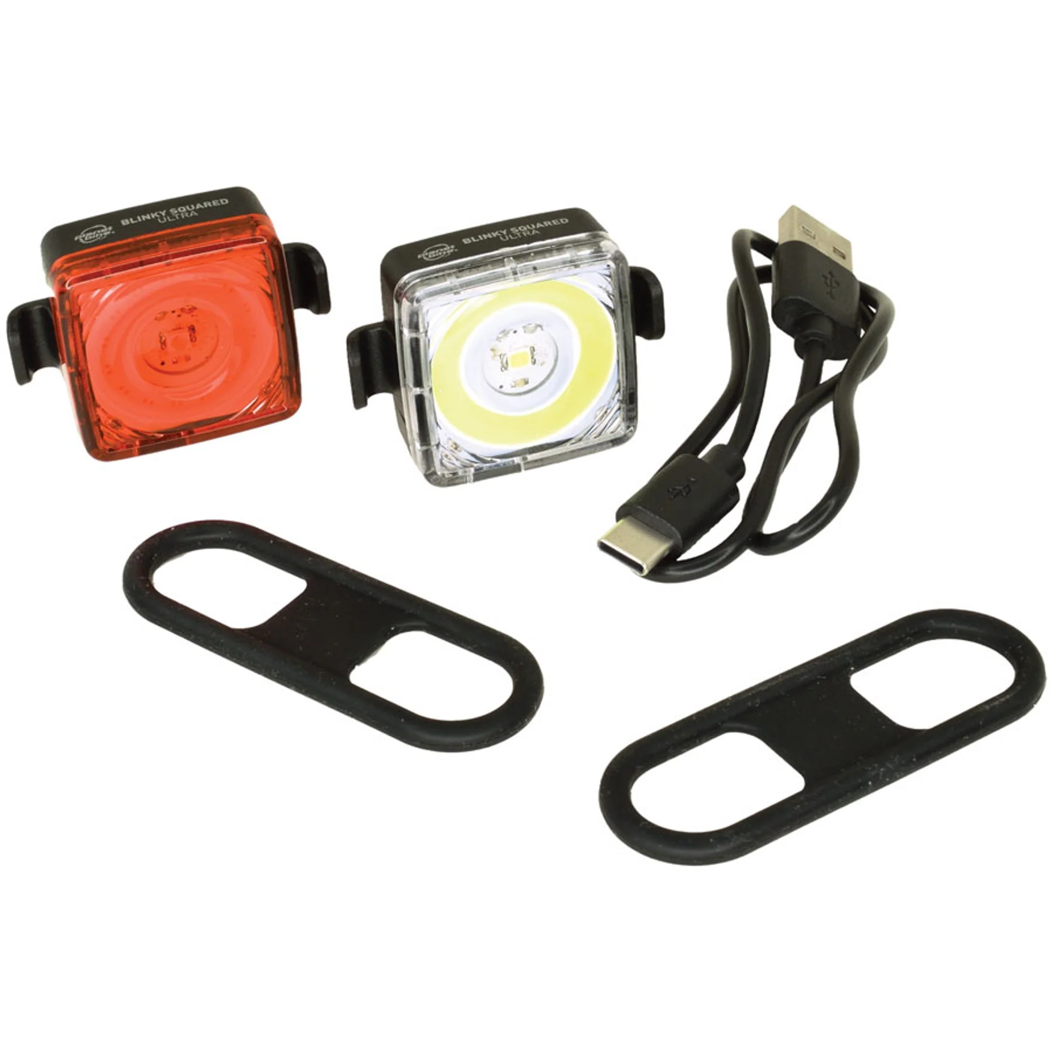 Blinky Square Ultra Headlight/Taillight Set - Image 2