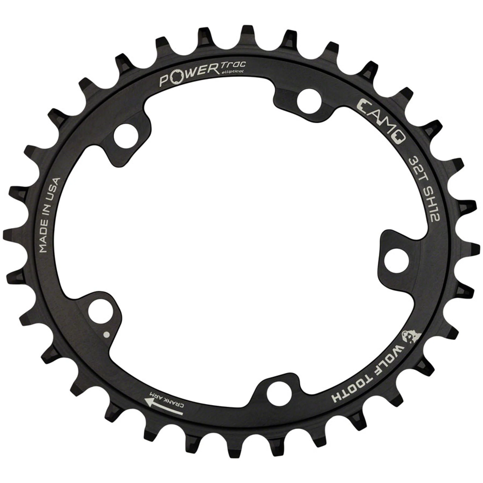 CAMO Aluminum Elliptical Hyperglide+ Chainrings - Image 2
