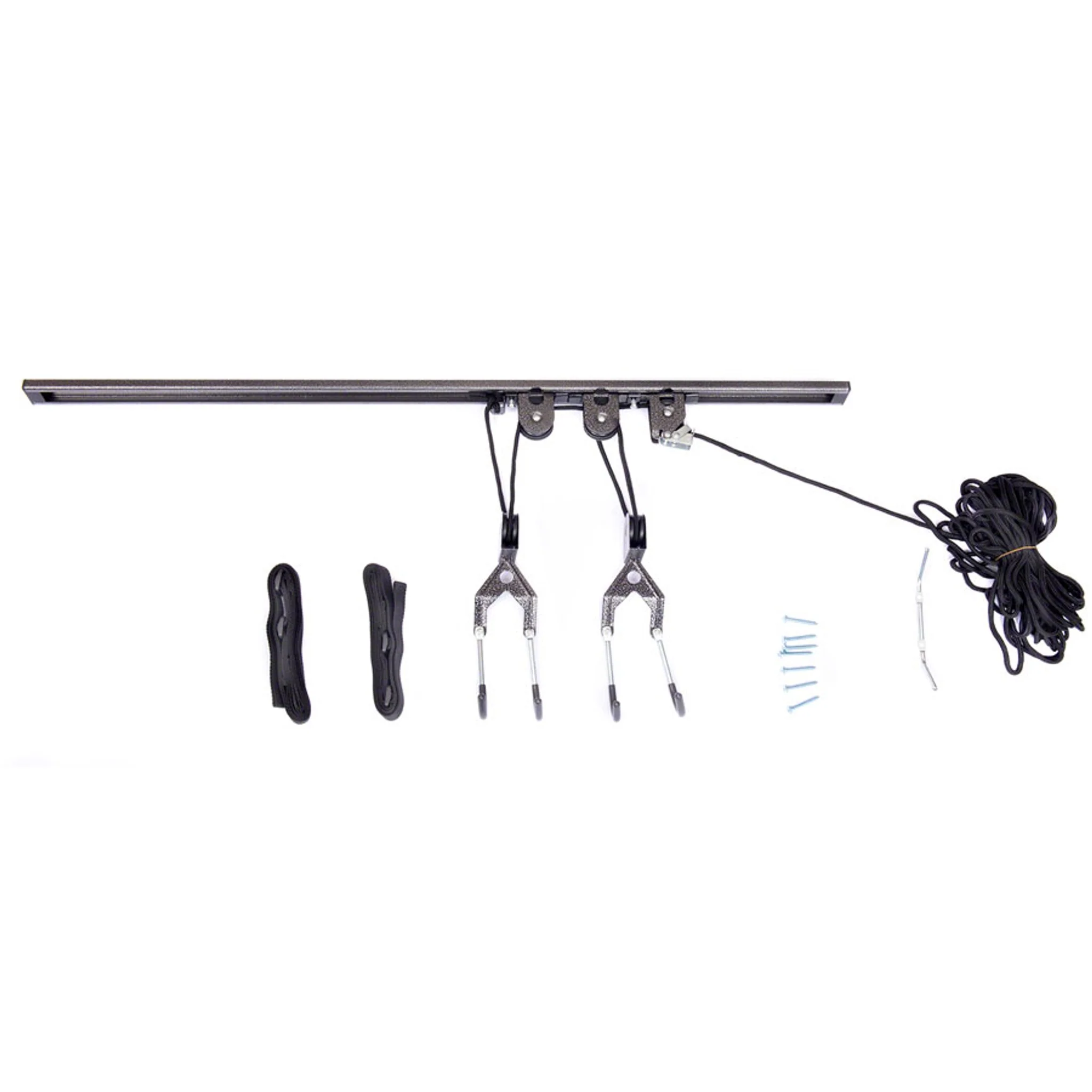 Ceiling Hoist Pro Bike Storage Rack - 1-Bike, Utility Straps Included - Image 2