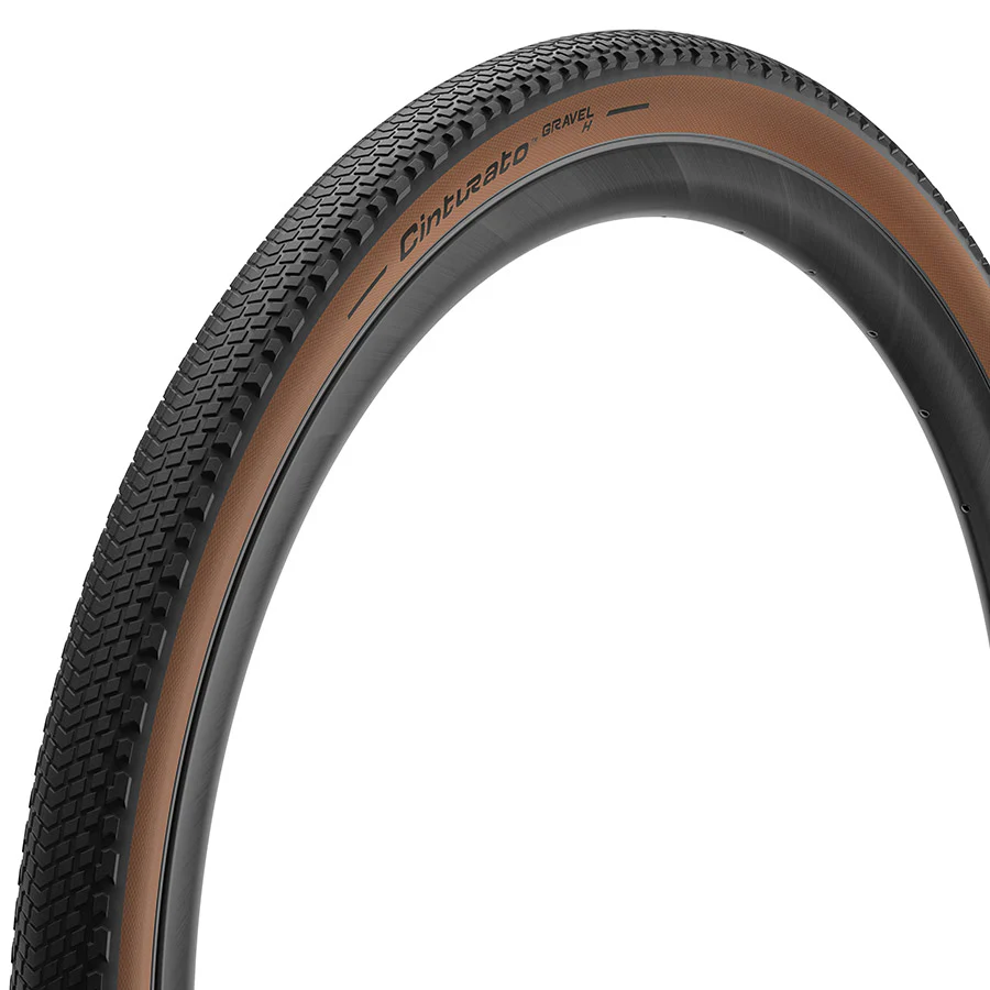 Cinturato Gravel H HP-Line, Gravel Tire, 700x40C, Folding, Tubeless Ready, SmartEVO GR, ProWALL Gravel, 120TPI, Tanwall - Image 2