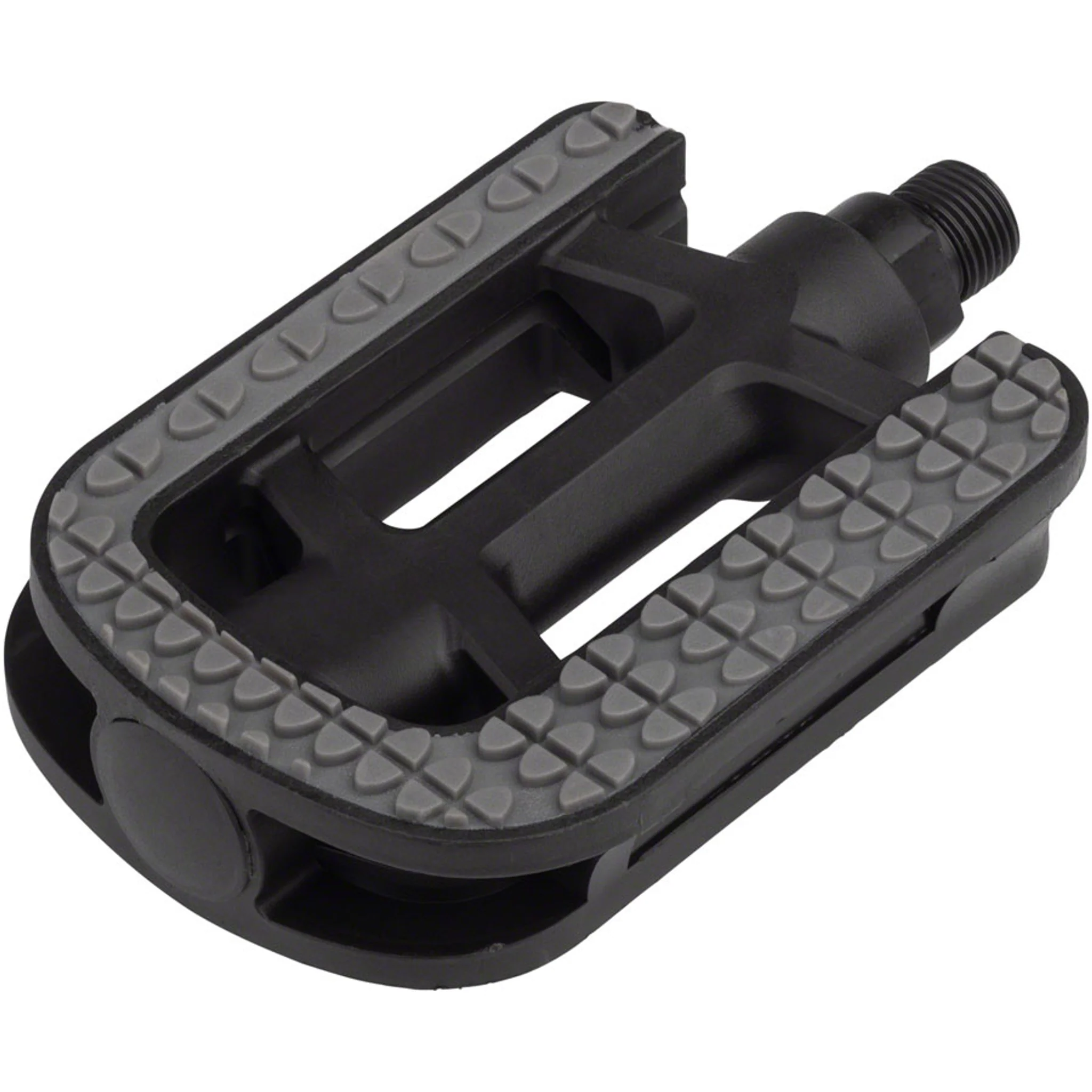 Dimension City Pedals - Platform, Plastic, 9/16", Gray/Black