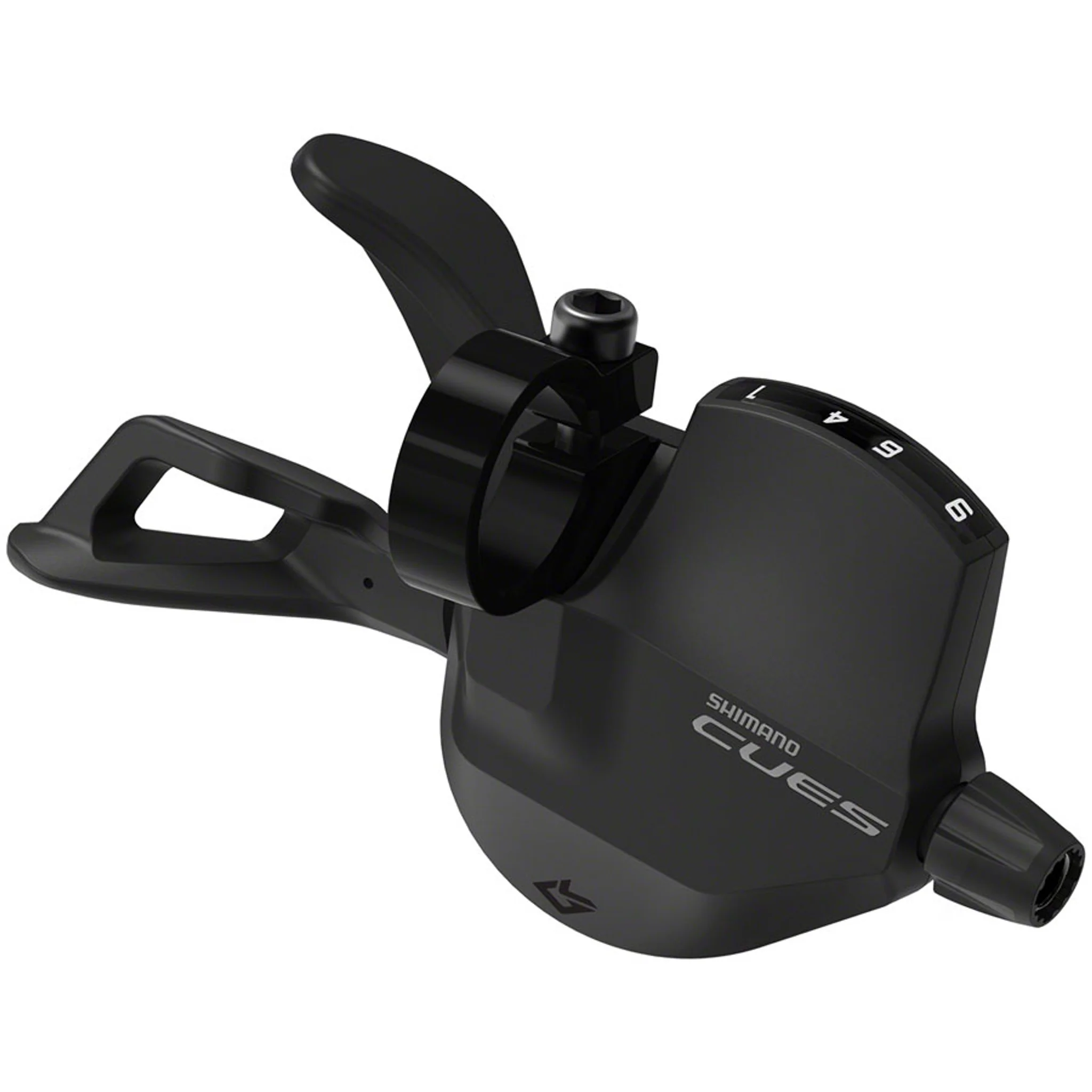 CUES SL-U4010-9R Shifter - Right, 9-Speed, Rapidfire Plus, Optical Gear Display, Black