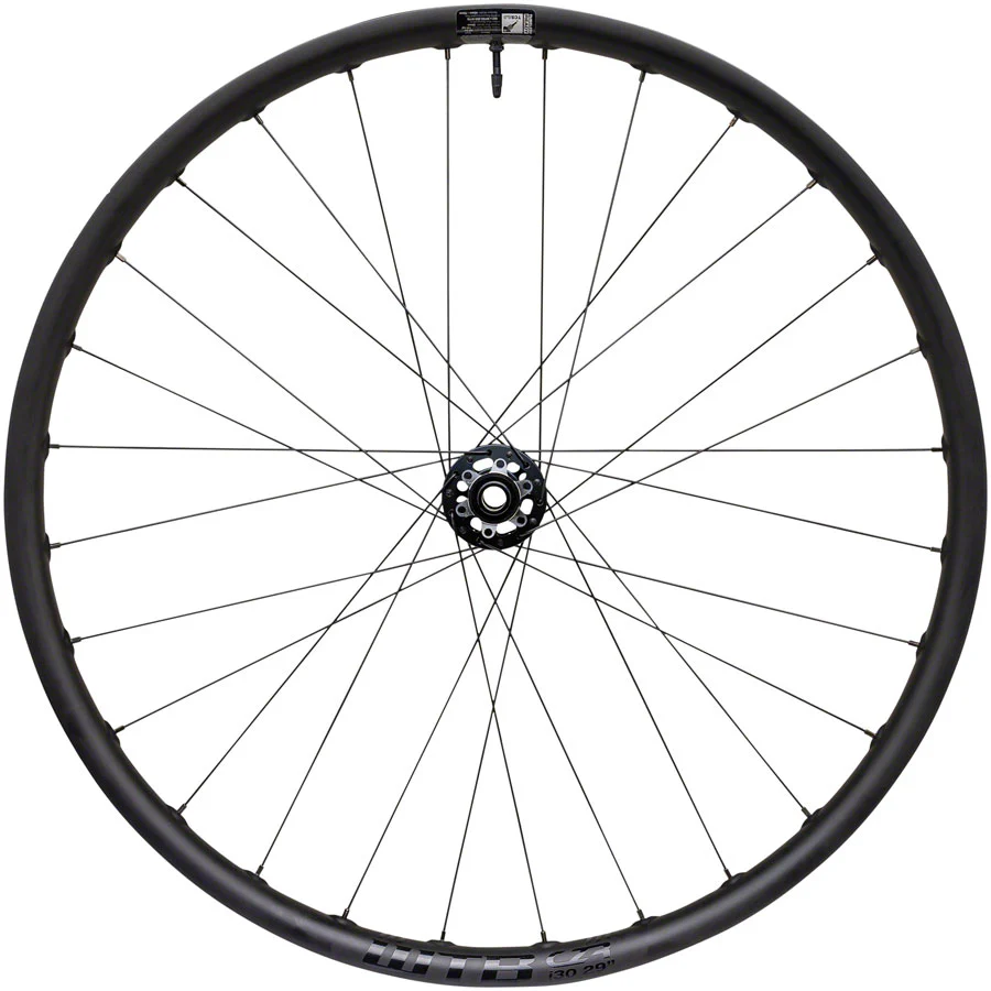 CZR i30 Front Wheel - 29", 15 x 110mm, 6-Bolt, Black, 28H