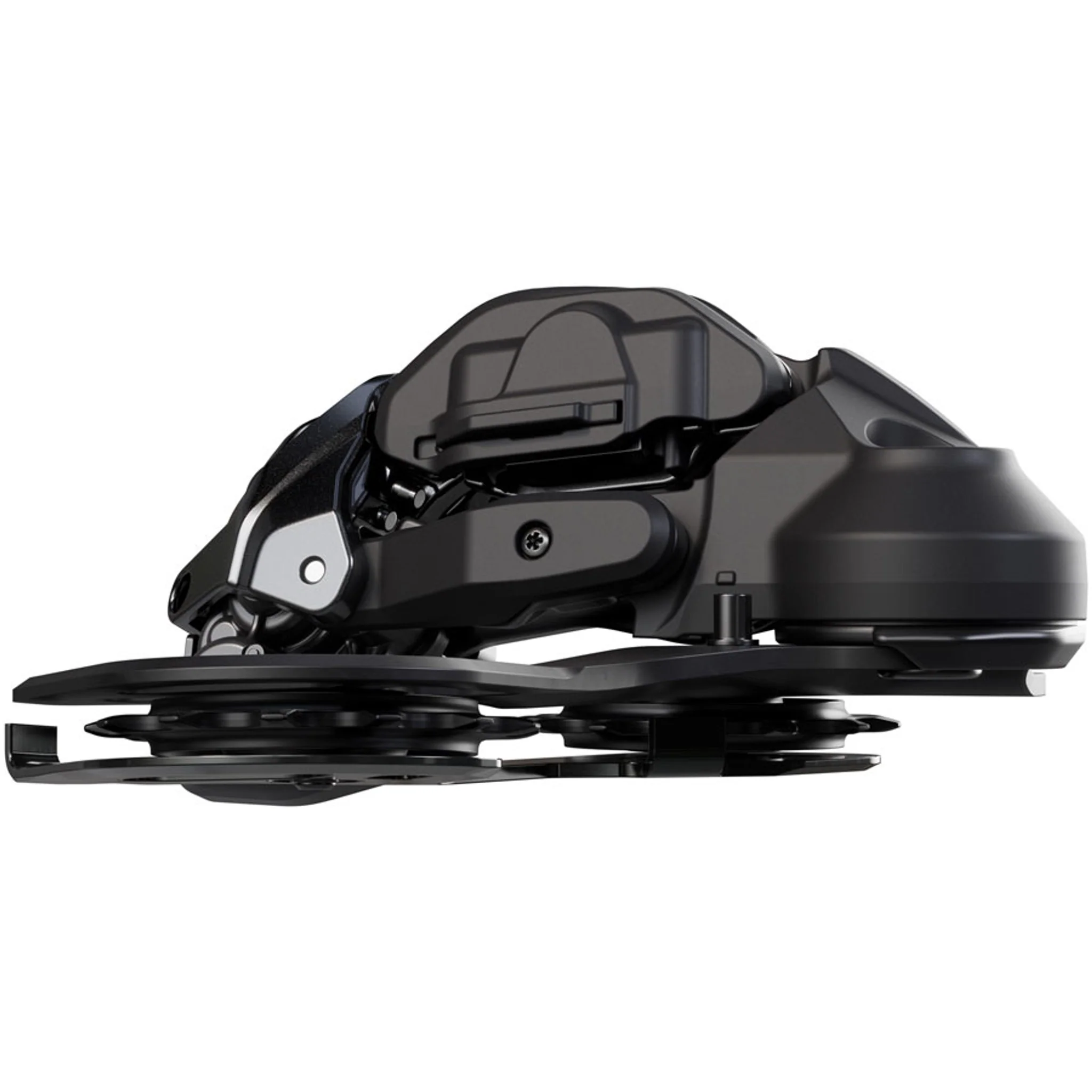 Deore XT RD-M8250-GS Di2 Wireless Rear Derailleur - 12-Speed, Medium Cage, Shadow ES, Black/Gray - Image 5