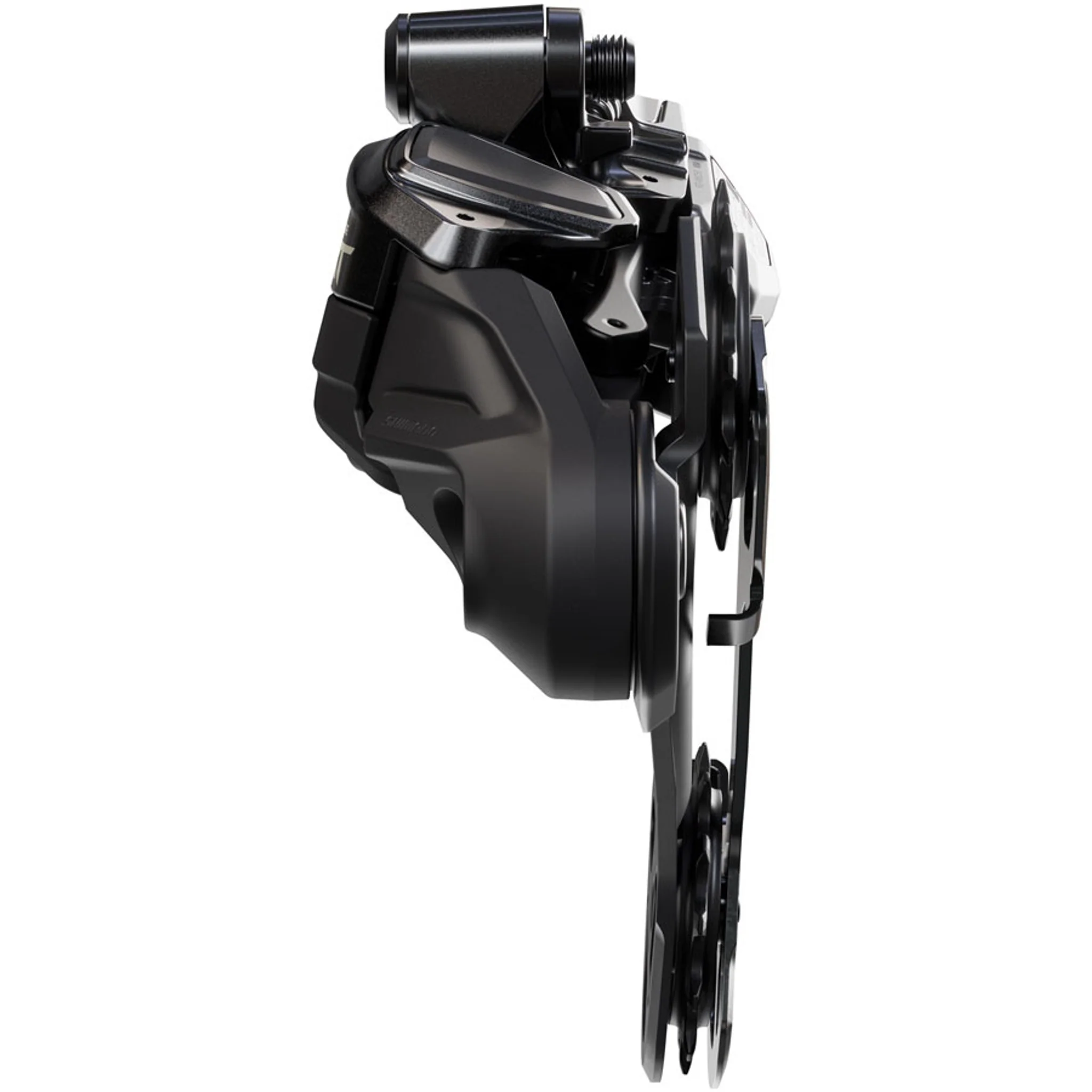Deore XT RD-M8250-SGS Di2 Wireless Rear Derailleur - 12-Speed, Long Cage, Shadow ES, Black/Gray - Image 4