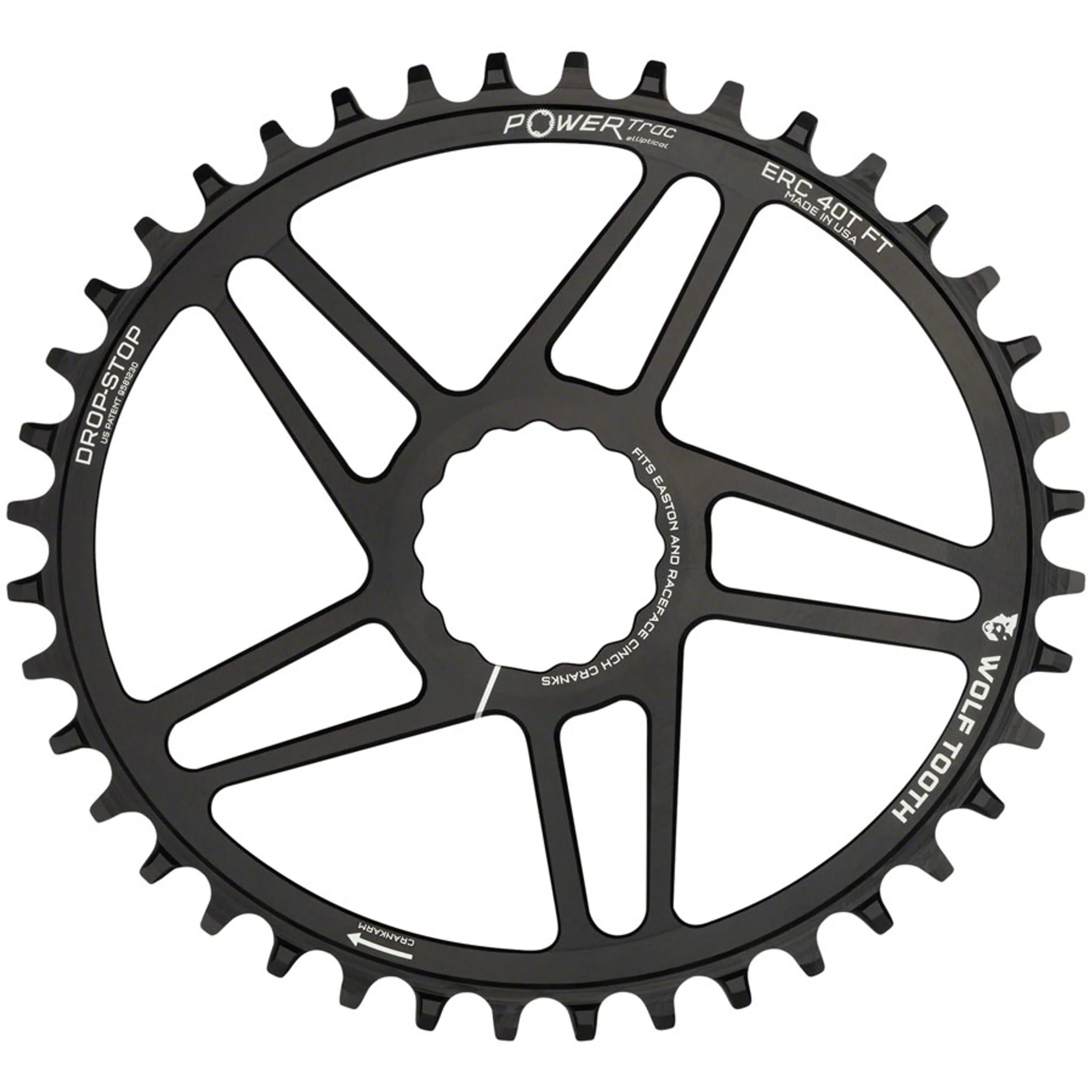 Elliptical RaceFace/Easton CINCH Direct Mount Road Chainrings - Image 2