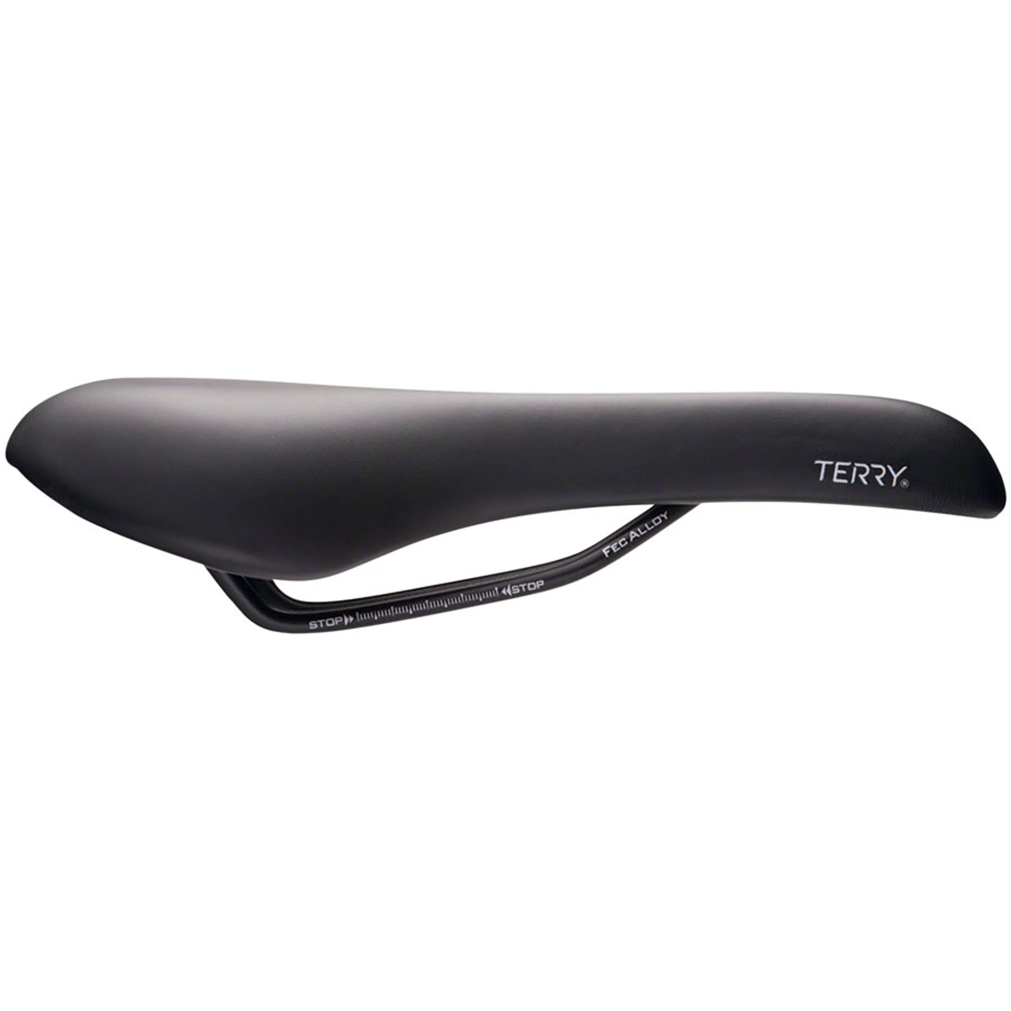 Terry Fly Chromoly Saddle - Chromoly, Black, Men's - Image 3