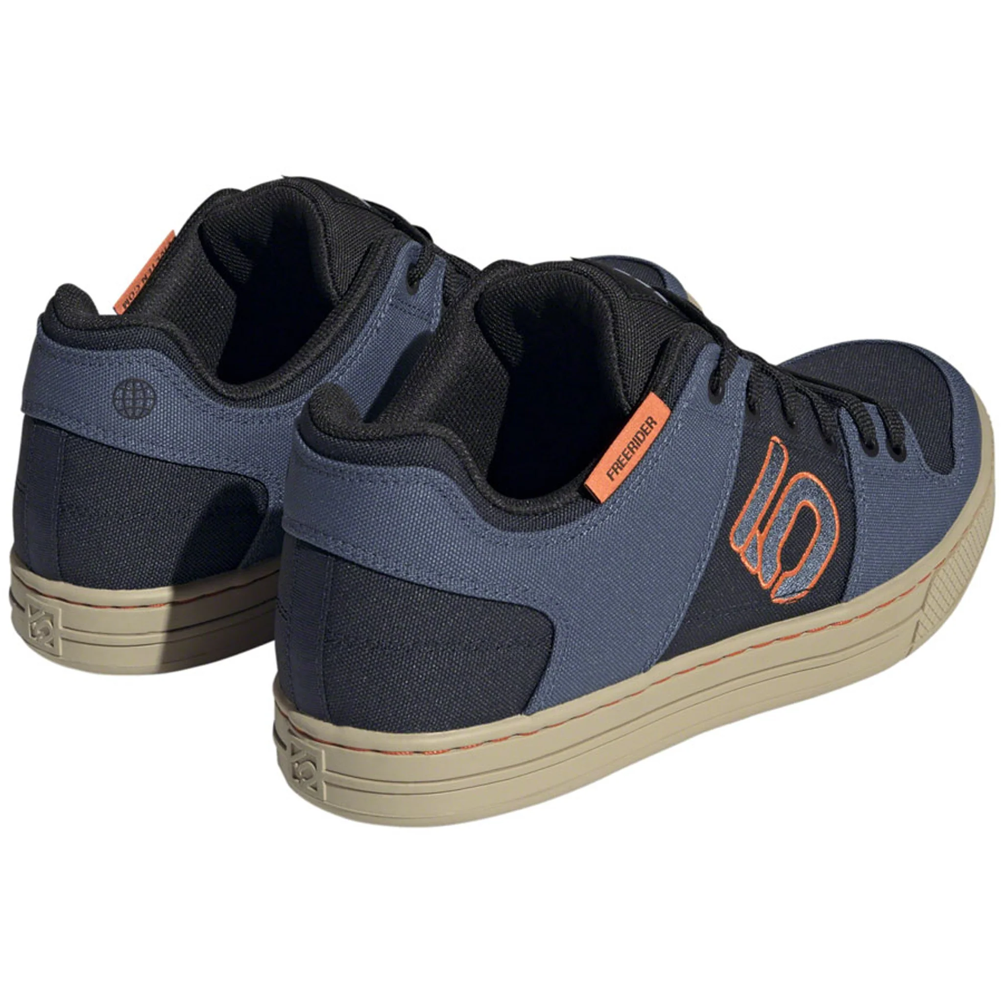 Freerider Canvas Shoes - Men's, Core Legend Ink/Wonder Steel/Impact Orange - Image 2
