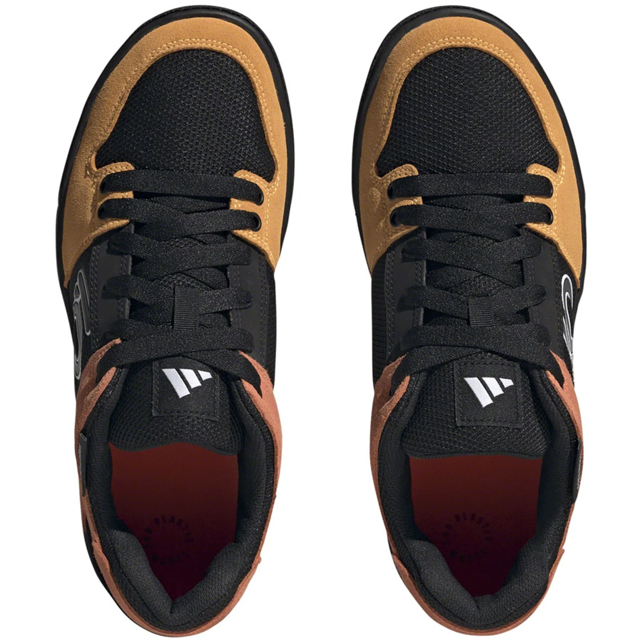 Freerider Flat Shoes - Men's, Core Black/Ftwr White/Impact Orange - Image 3