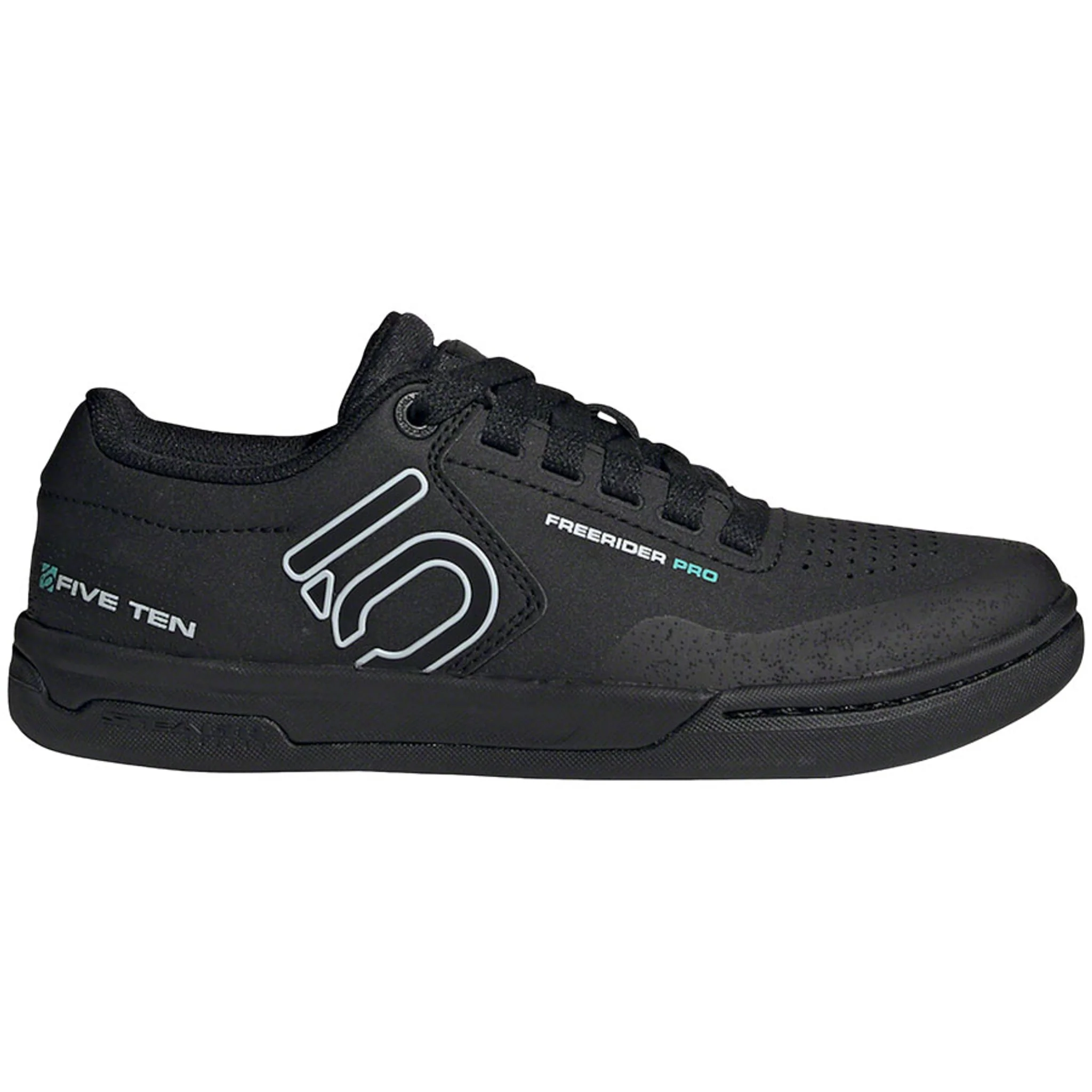 Freerider Pro Flat Shoes - Women's, Core Black / Crystal White / Acid Mint - Image 11
