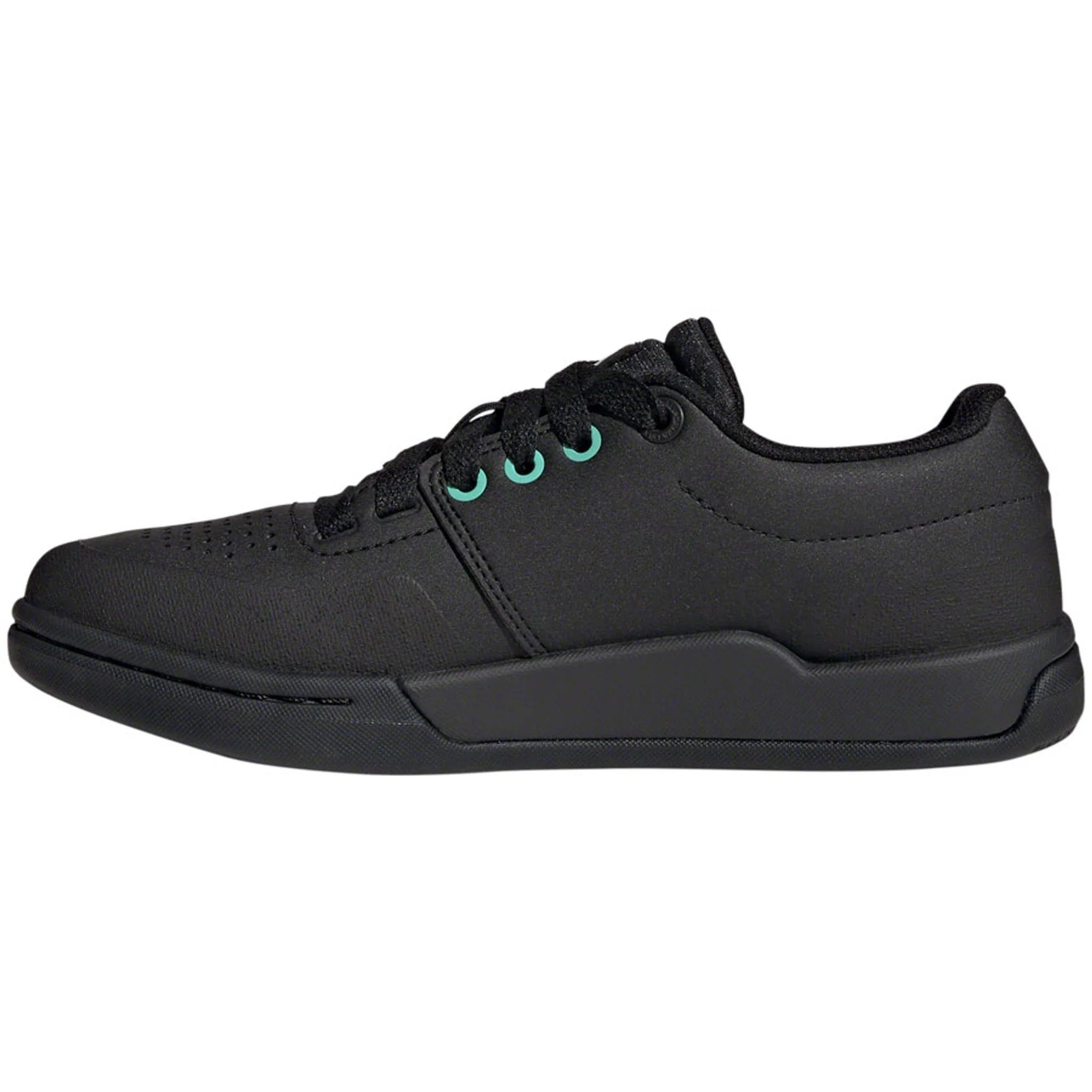 Freerider Pro Flat Shoes - Women's, Core Black / Crystal White / Acid Mint - Image 4