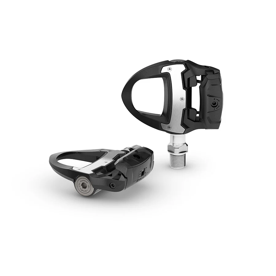 Garmin Rally RS110 Power Meter Pedals - Single Sided Clipless, Composite, 9/16", Black, Pair, Single-Sensing, Shimano SPD-SL - Image 2