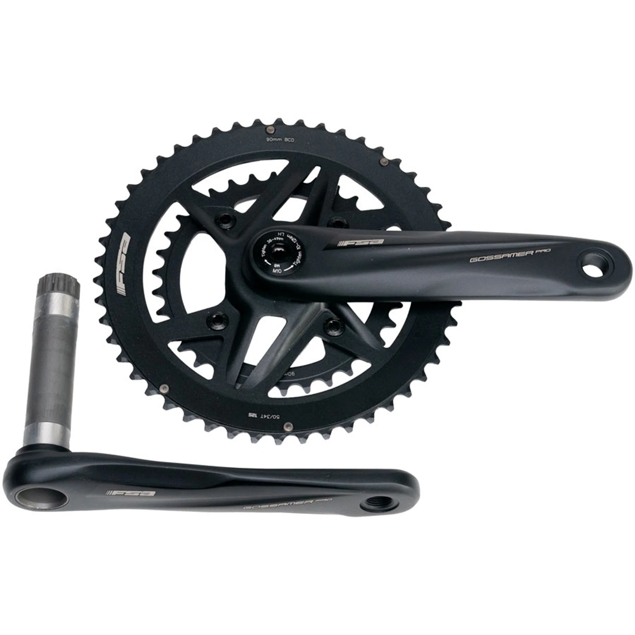 Gossamer Pro 2x MegaExo Crankset - Image 2