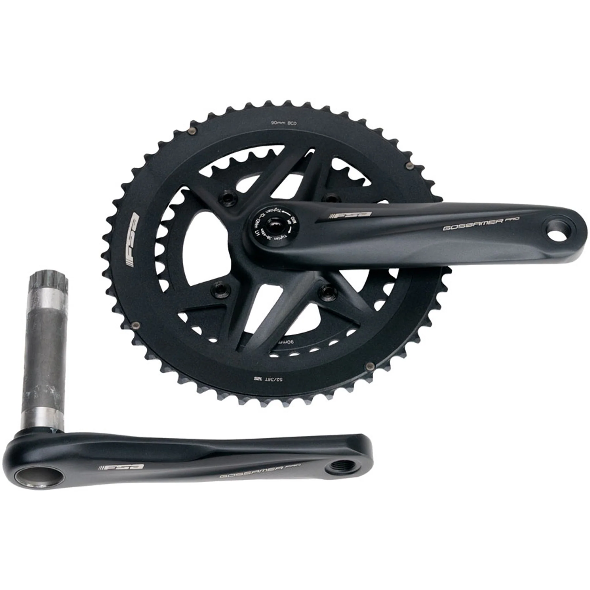 Gossamer Pro 2x MegaExo Crankset - Image 8