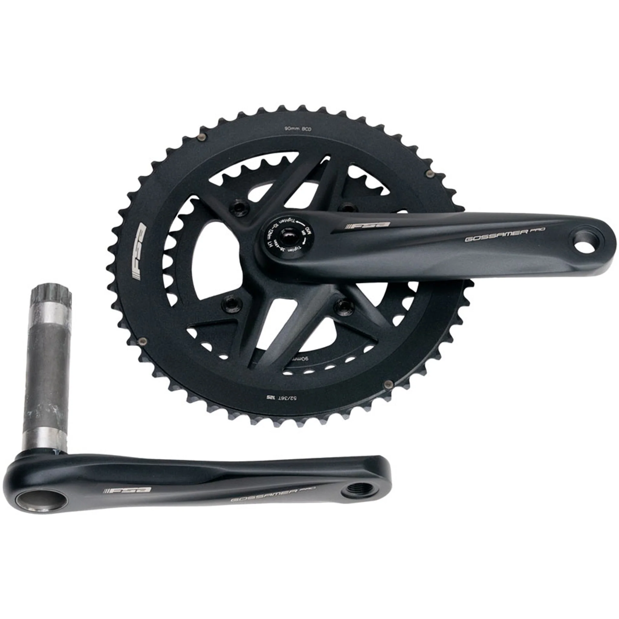 Gossamer Pro 2x MegaExo Crankset - Image 9