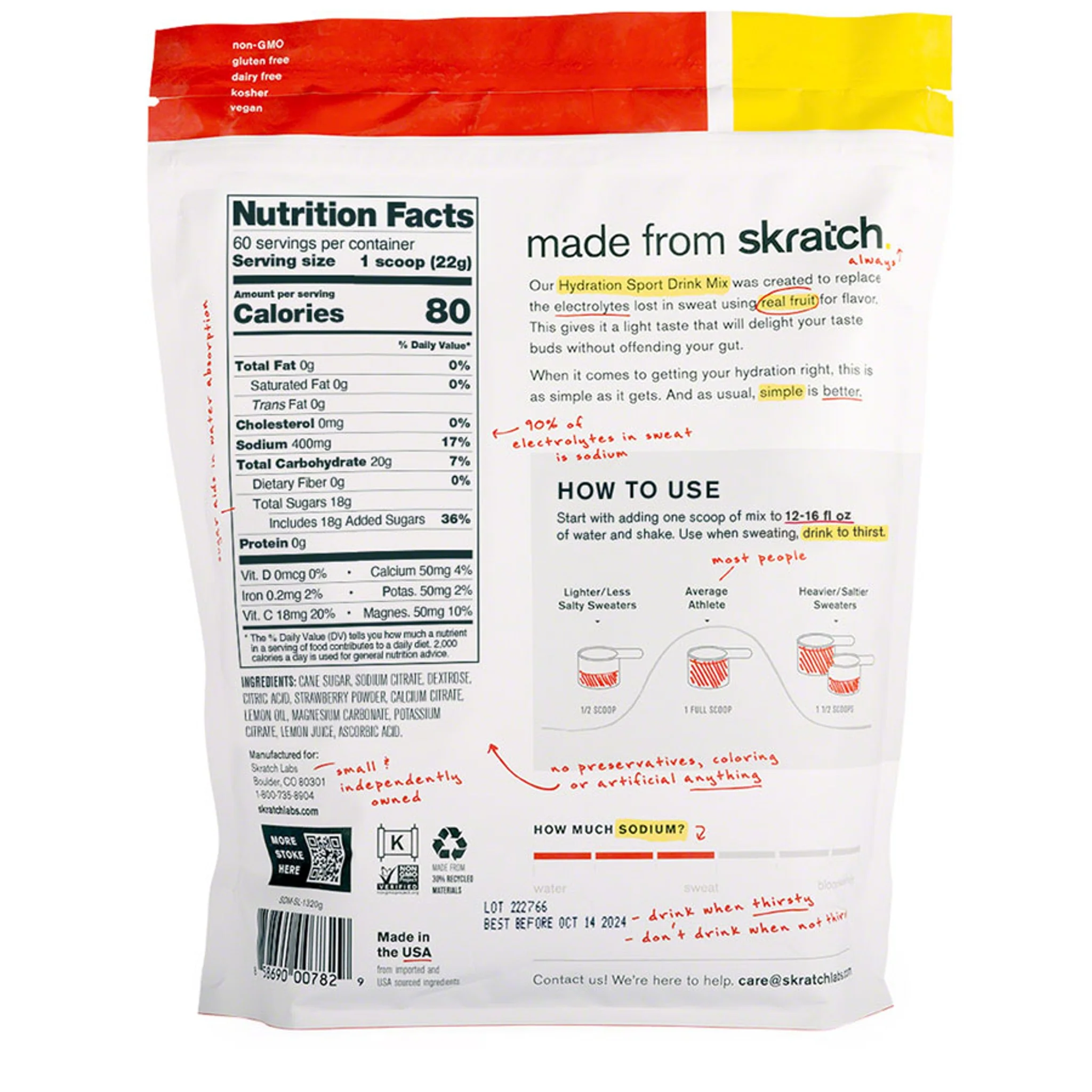 Hydration Sport Drink Mix - Image 2