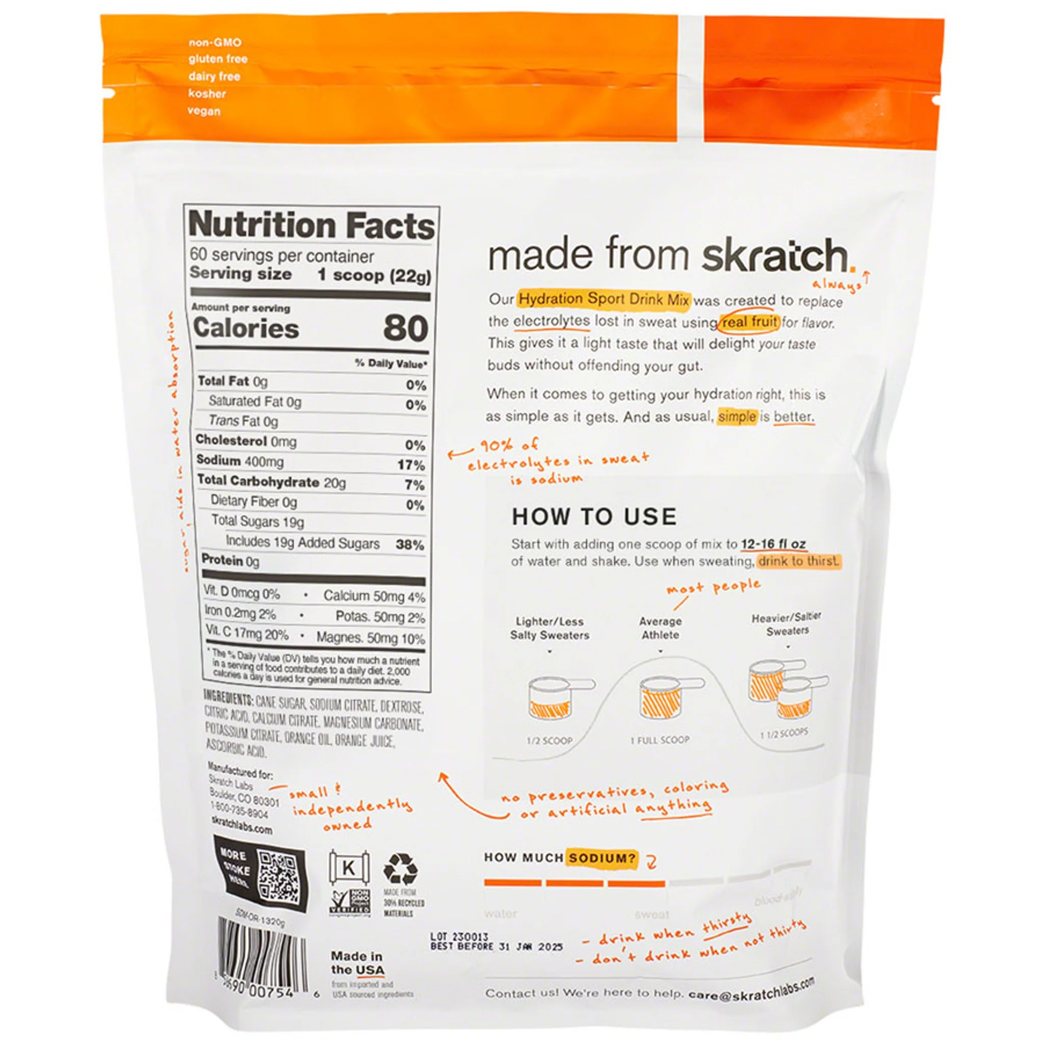 Hydration Sport Drink Mix - Image 24