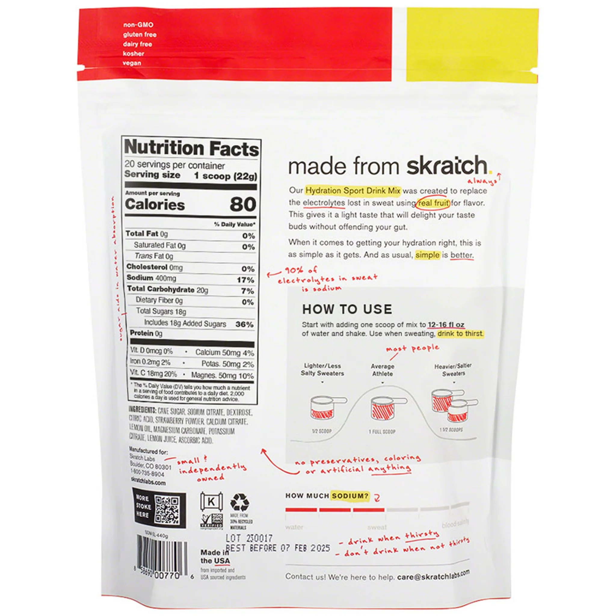 Hydration Sport Drink Mix - Image 32