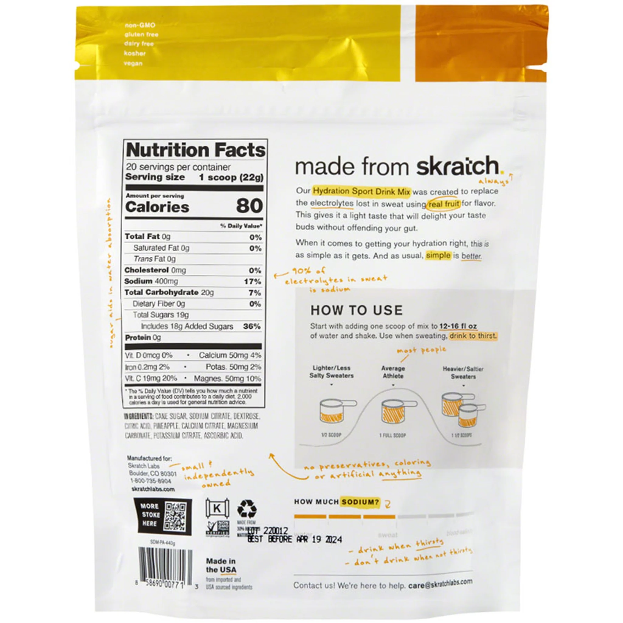 Hydration Sport Drink Mix - Image 5