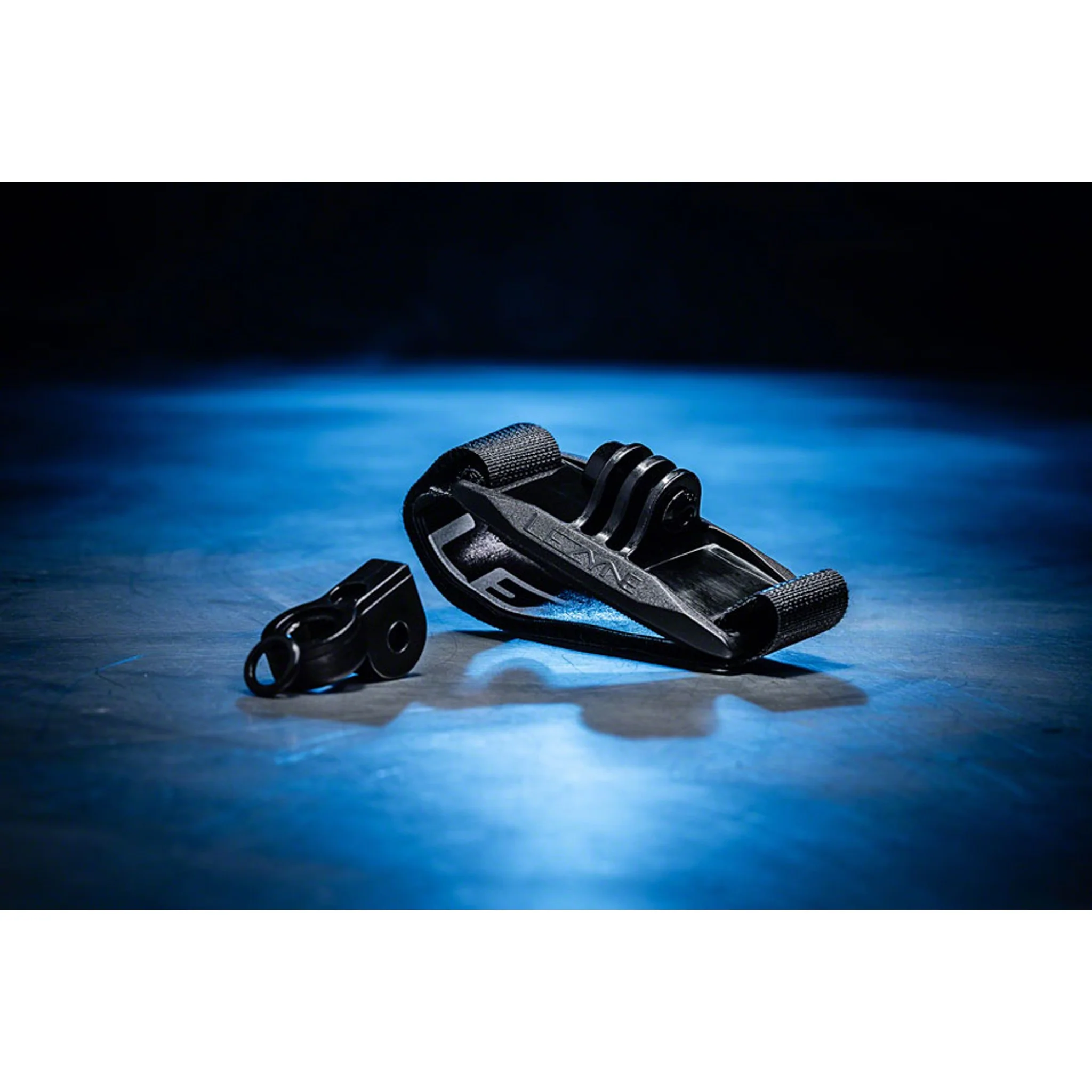 Light/GoPro Helmet Mount - Includes GoPro adaptor, Black