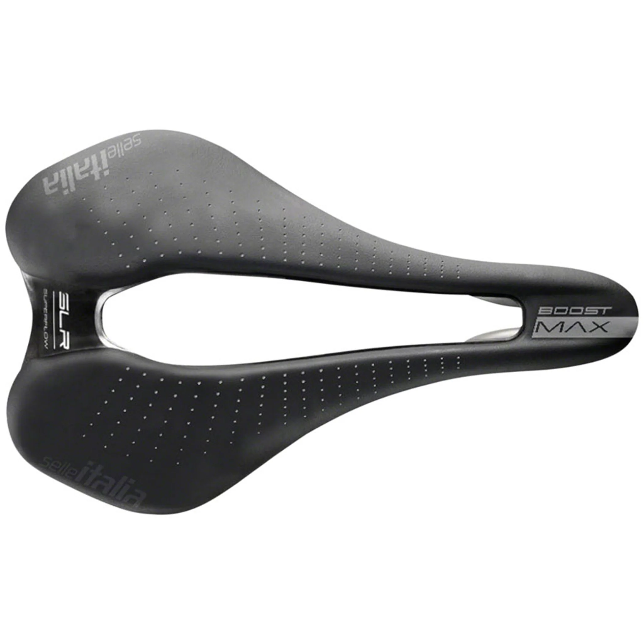 Max SLR Boost Gel Superflow Saddle - Titanium, Black, L3 - Image 2