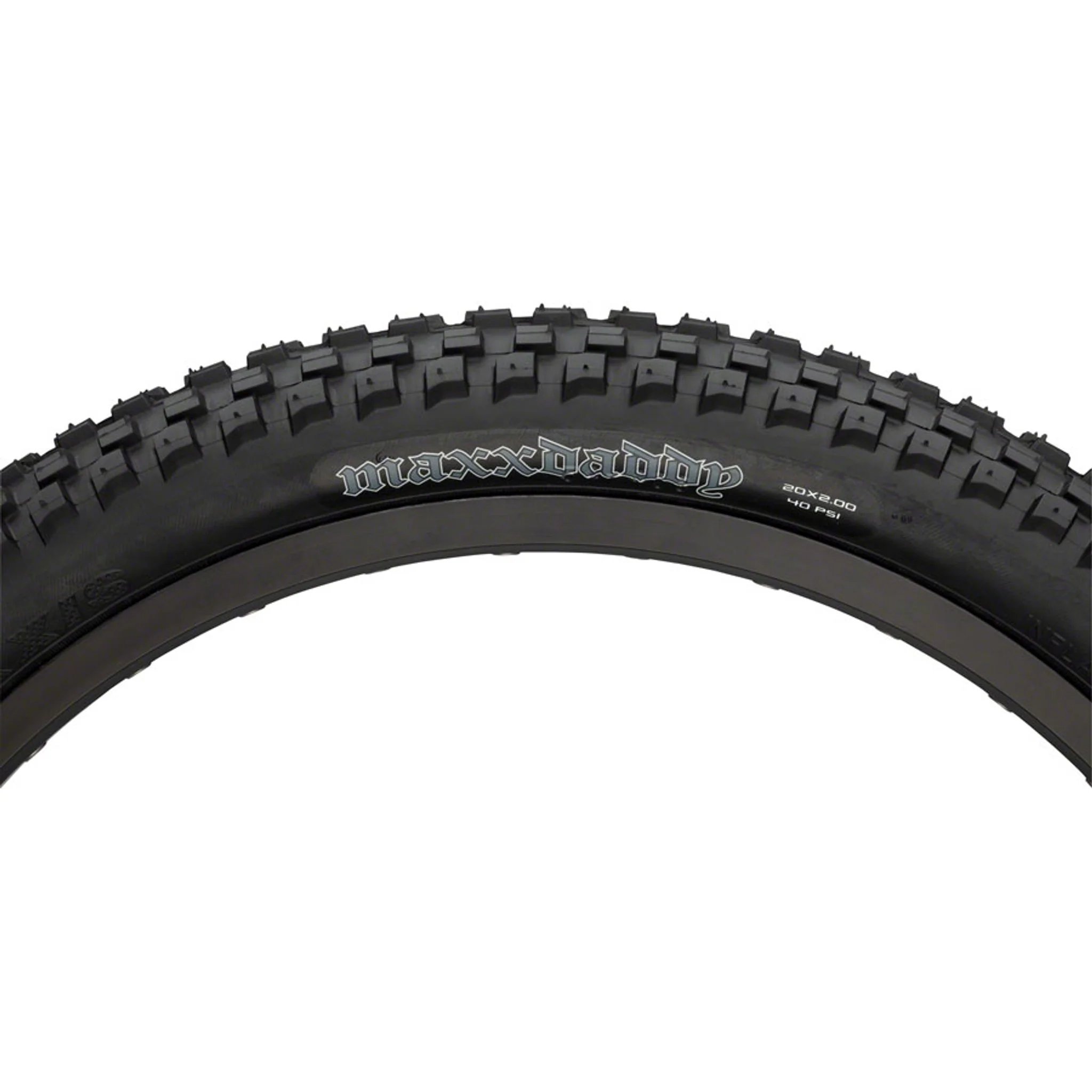 Maxx Daddy Tire - 20 x 2, Clincher, Wire, Black, Single - Image 3