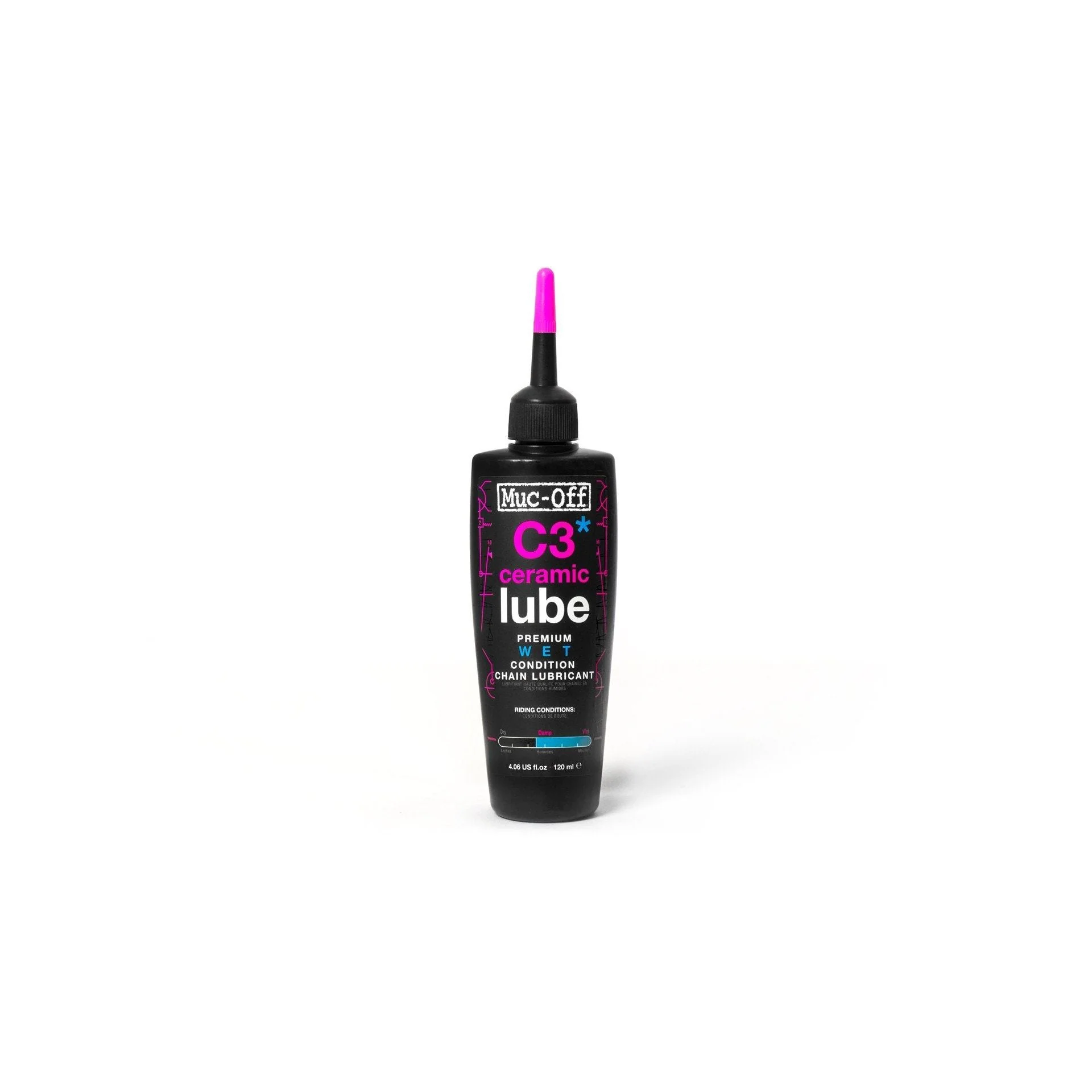 Muc-Off C3 Ceramic Wet Bike Chain Lube - 50ml - Image 2