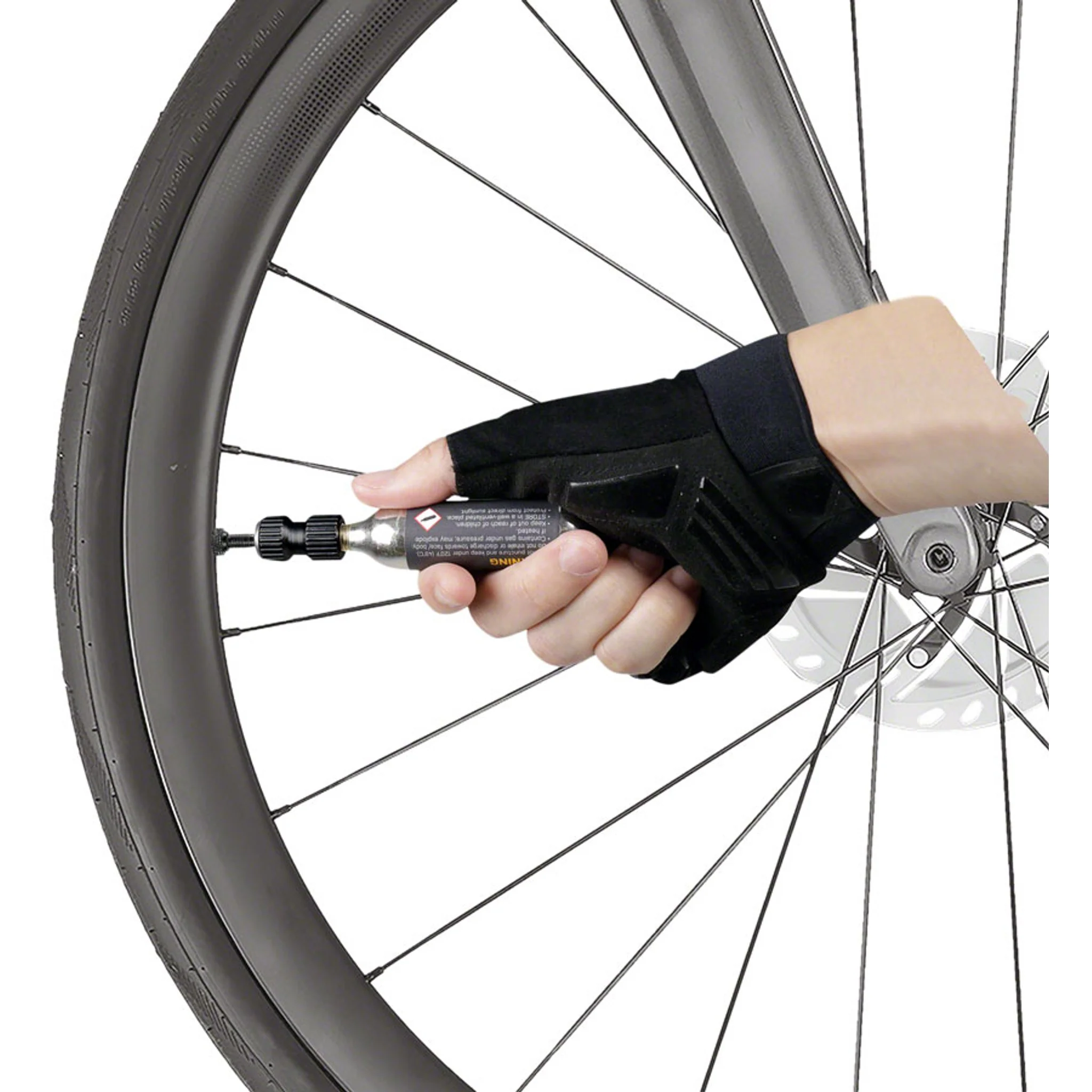 Nano AirBooster Co2 Inflator Head - Black - Image 4