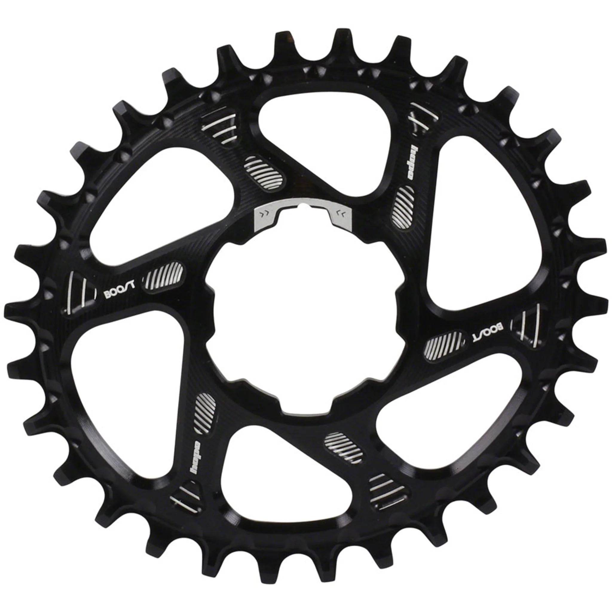 Oval Spiderless Retainer Chainring