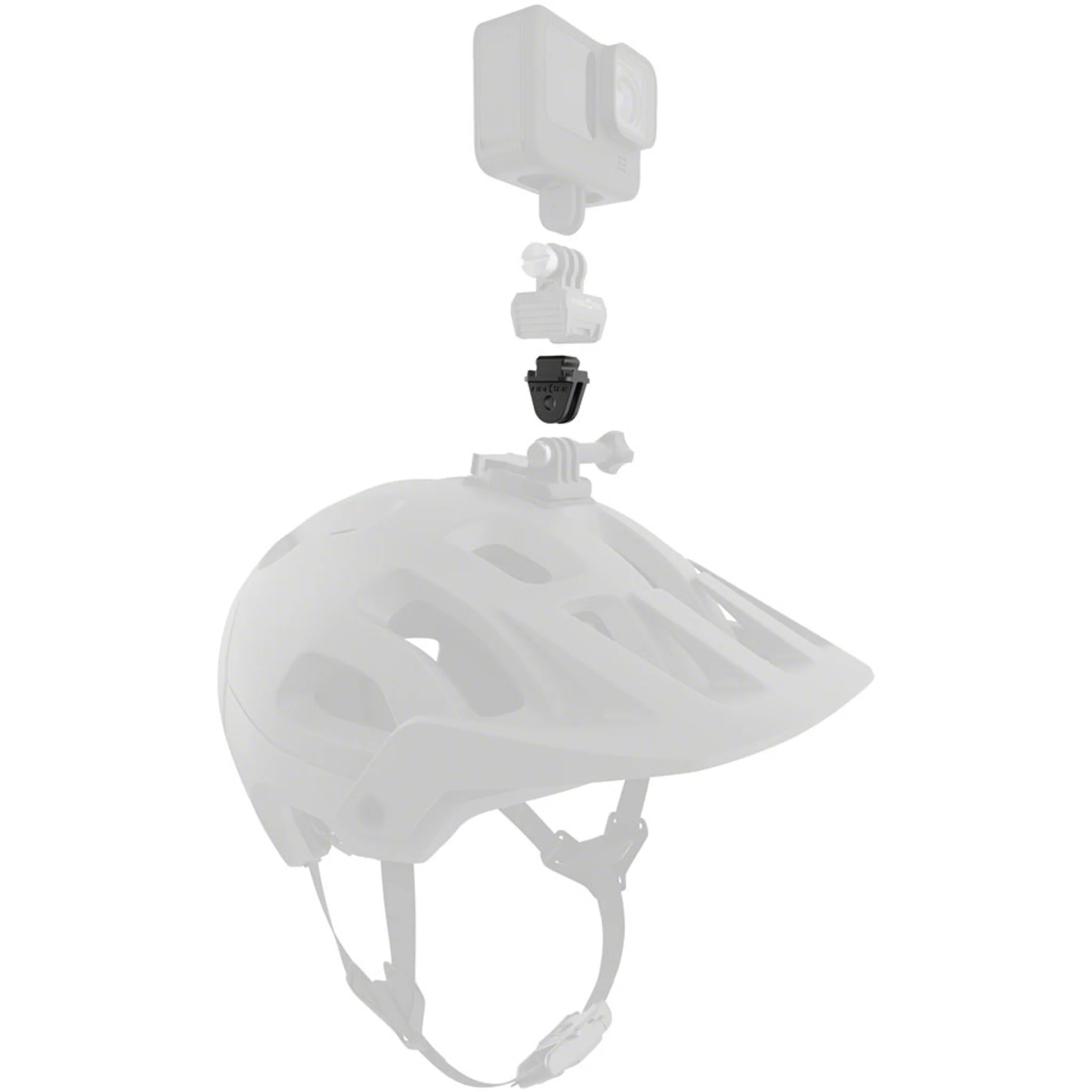 Pinclip Action Cam Mount Connector - Black - Image 2