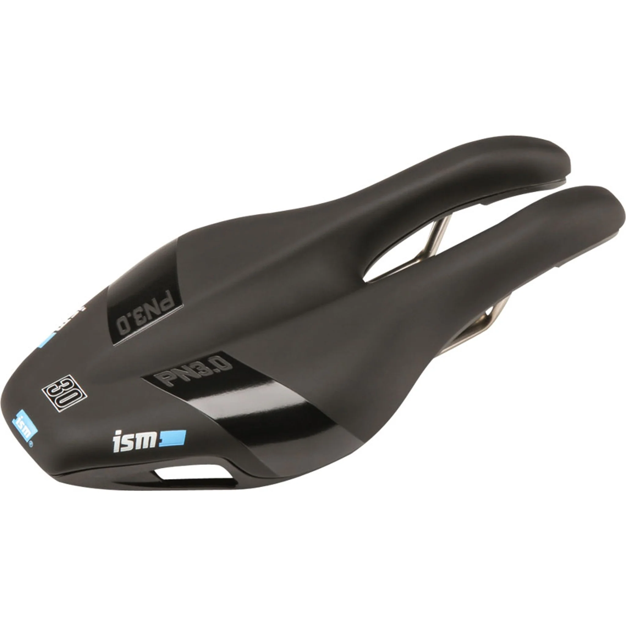 ISM PN 3.0 Saddle - Steel, Black - Image 2