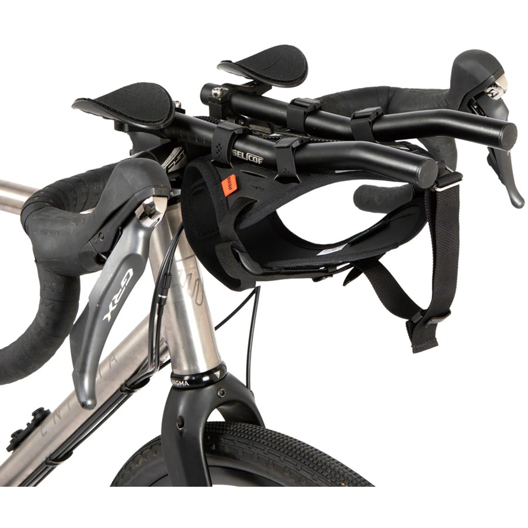 Restrap Race Aero Handlebar Bag - Black - Image 2