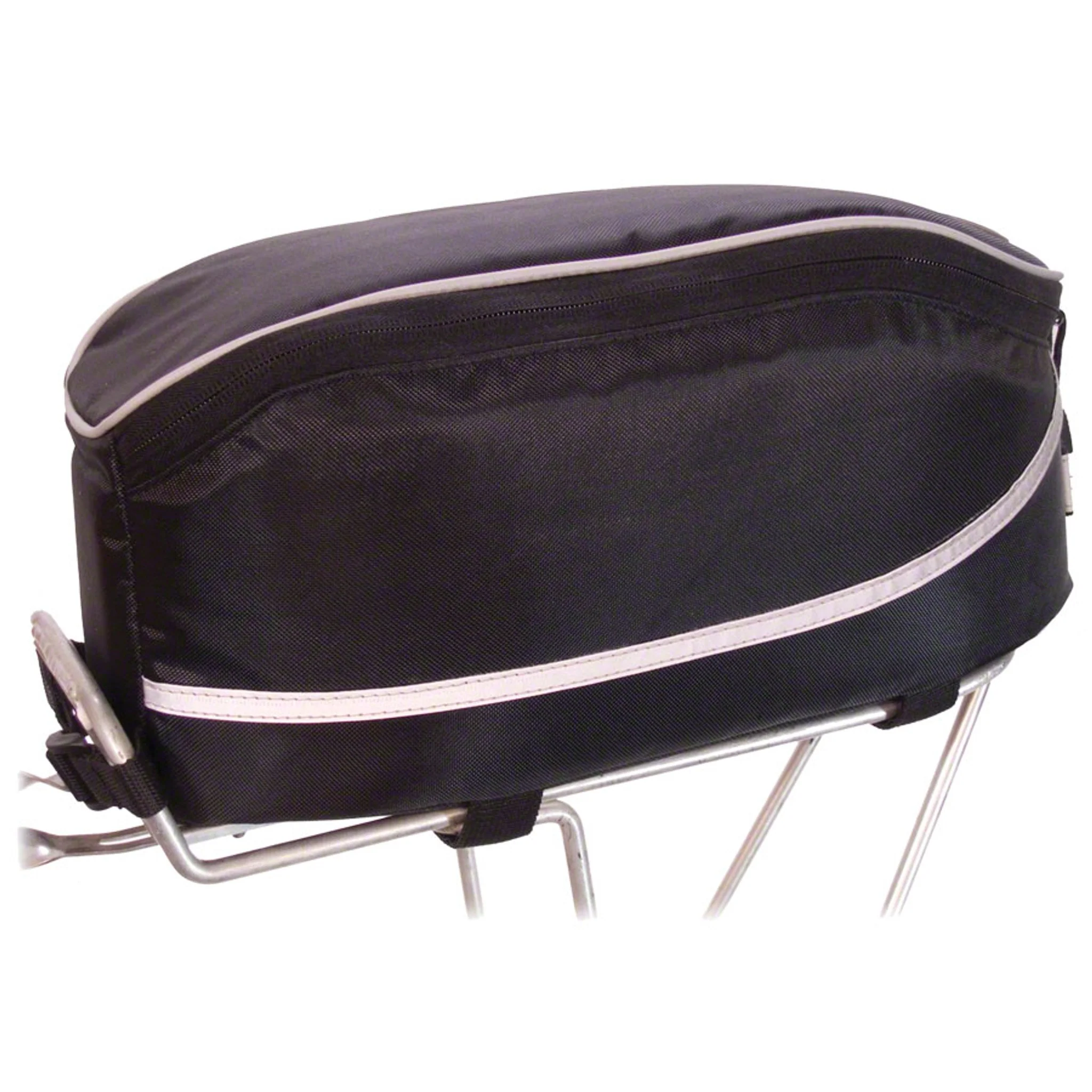 Banjo Brothers Rack Top Bag: Black - Image 4