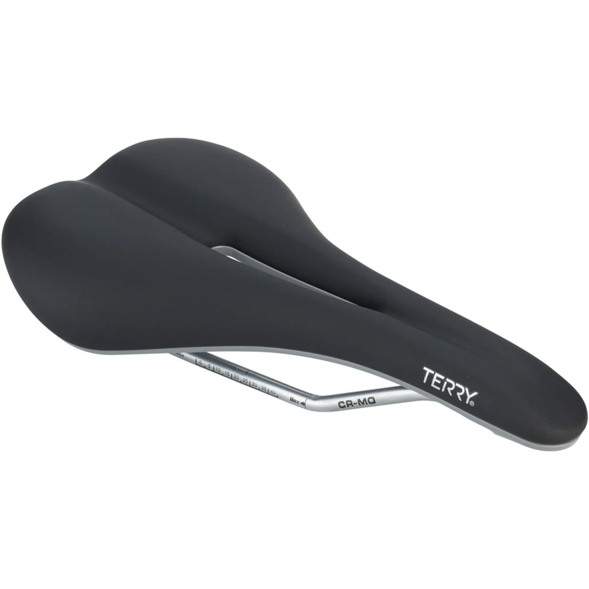Raven Saddle - Chromoly, Black, Women's