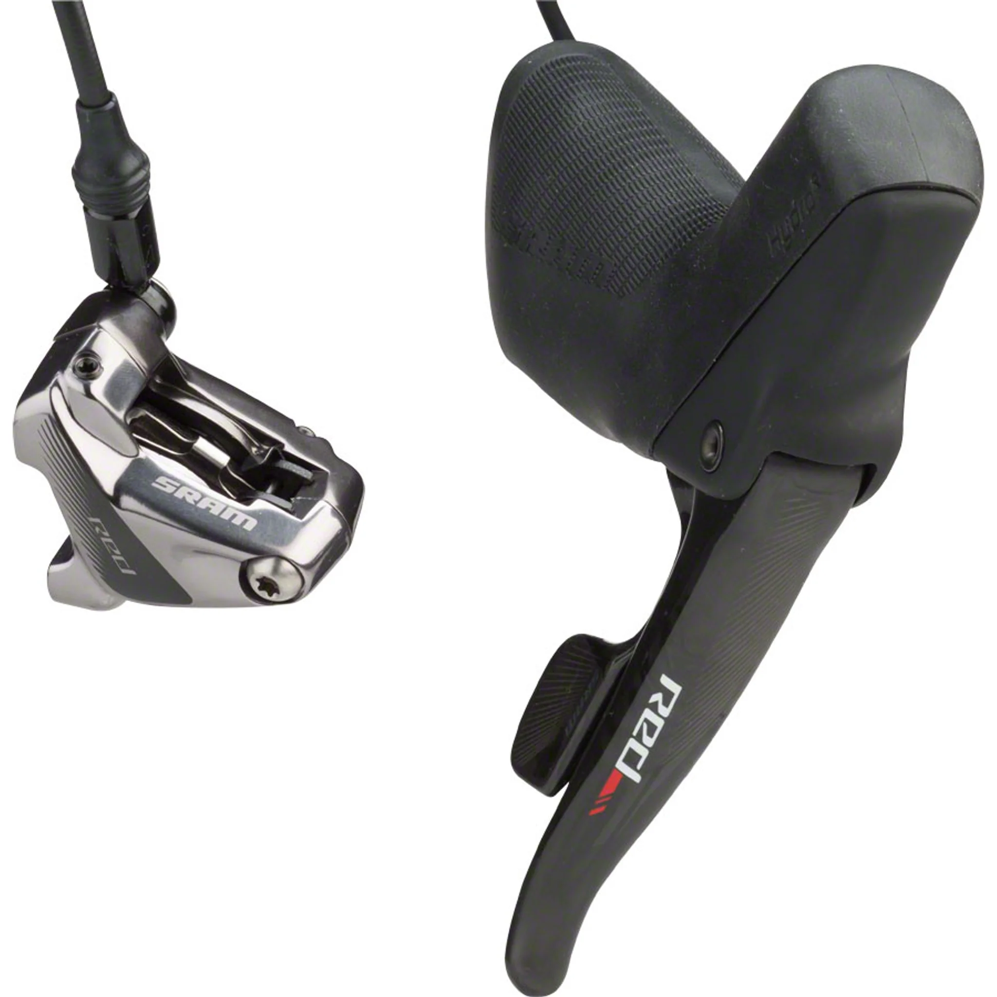 Red Hydraulic Disc Brake & Lever Set - Image 7