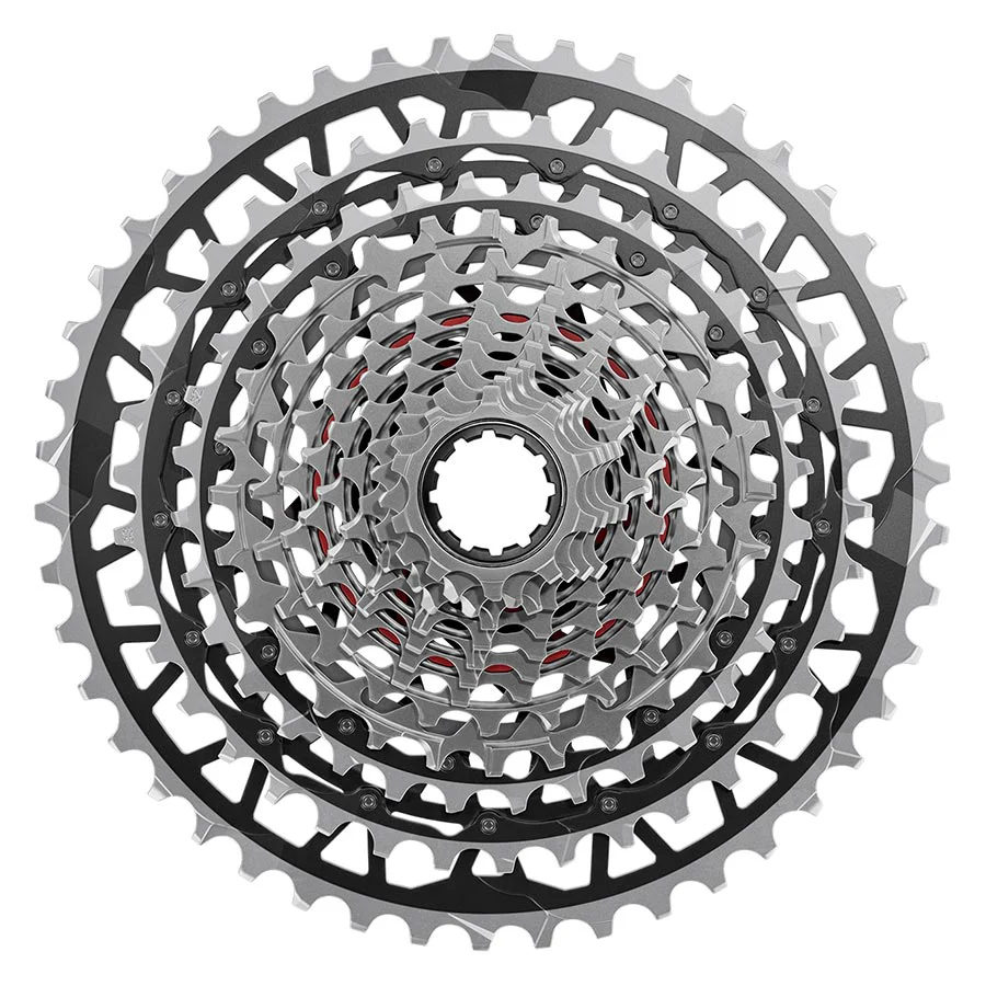 RED XPLR XG-1391 Cassette - 13-Speed, 10-46t, For XDR Driver, Black/Silver, E1