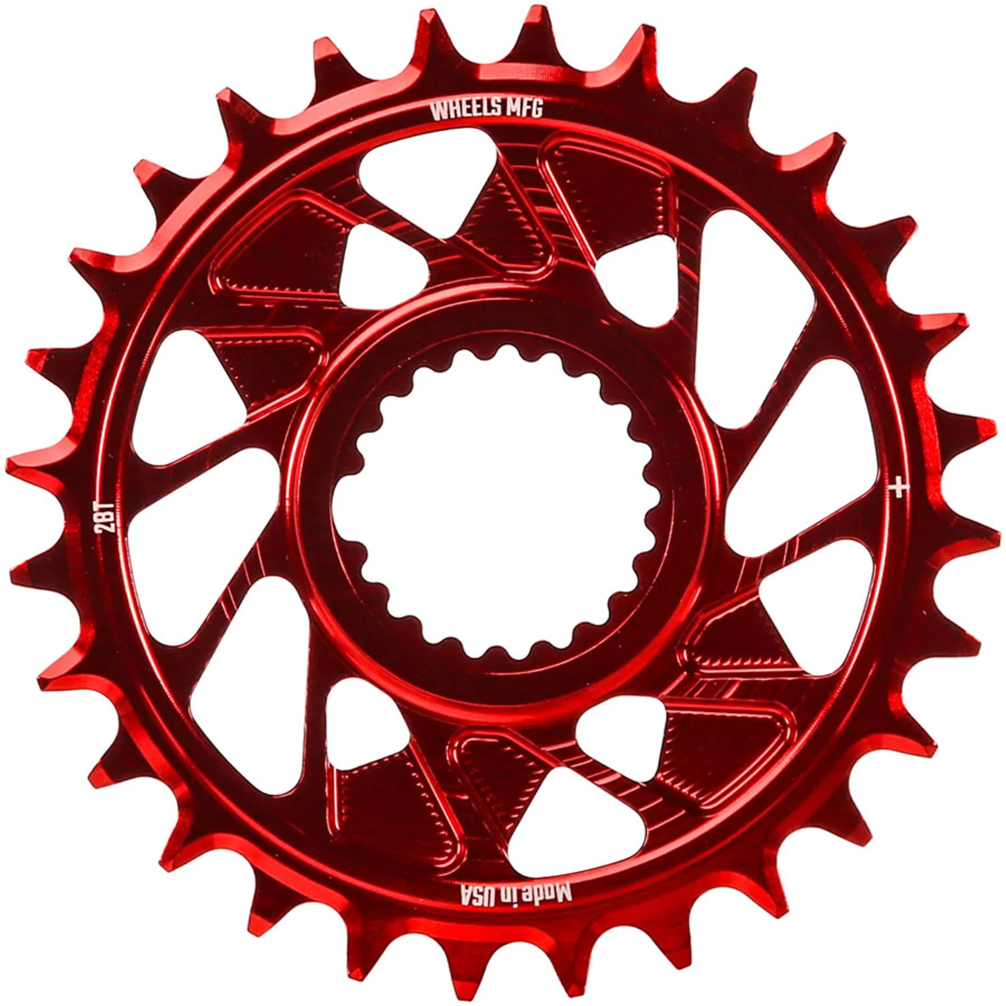 Shimano Direct Mount Hyperglide+ Chain Compatible Chainring - Image 2