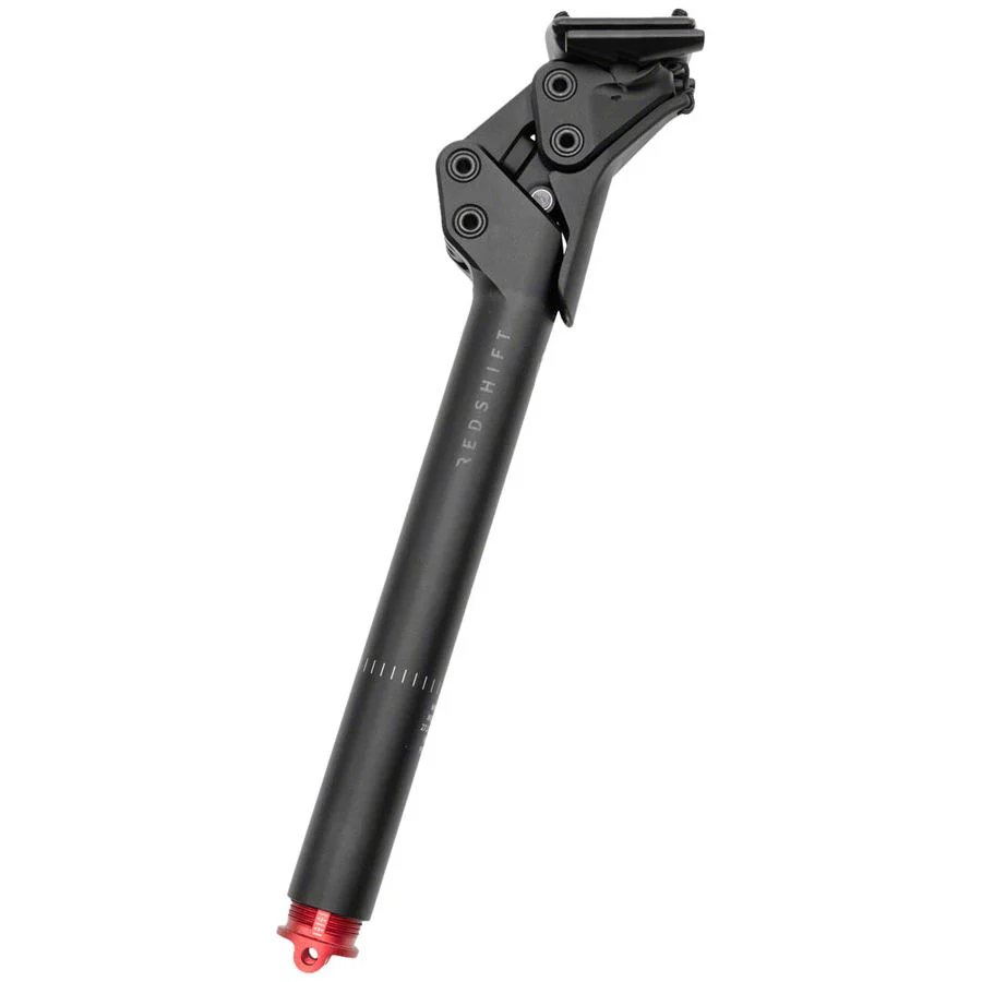 ShockStop Pro Endurance Suspension Seatpost - 27.2 x 350mm, 35mm Travel, Aluminum, Black