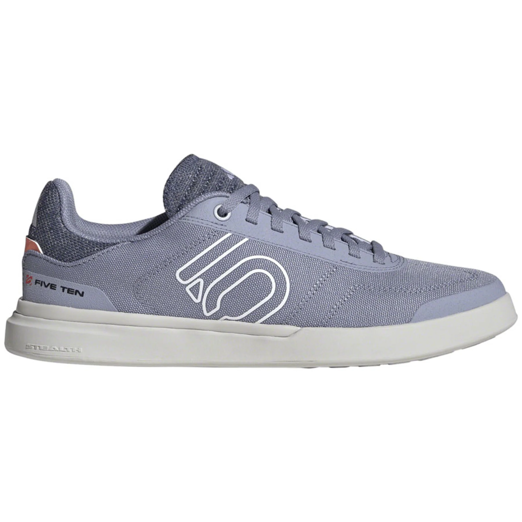 Sleuth DLX Canvas Flat Shoes - Women's, Silver Violet/Ftwr White/Coral Fusion - Image 6