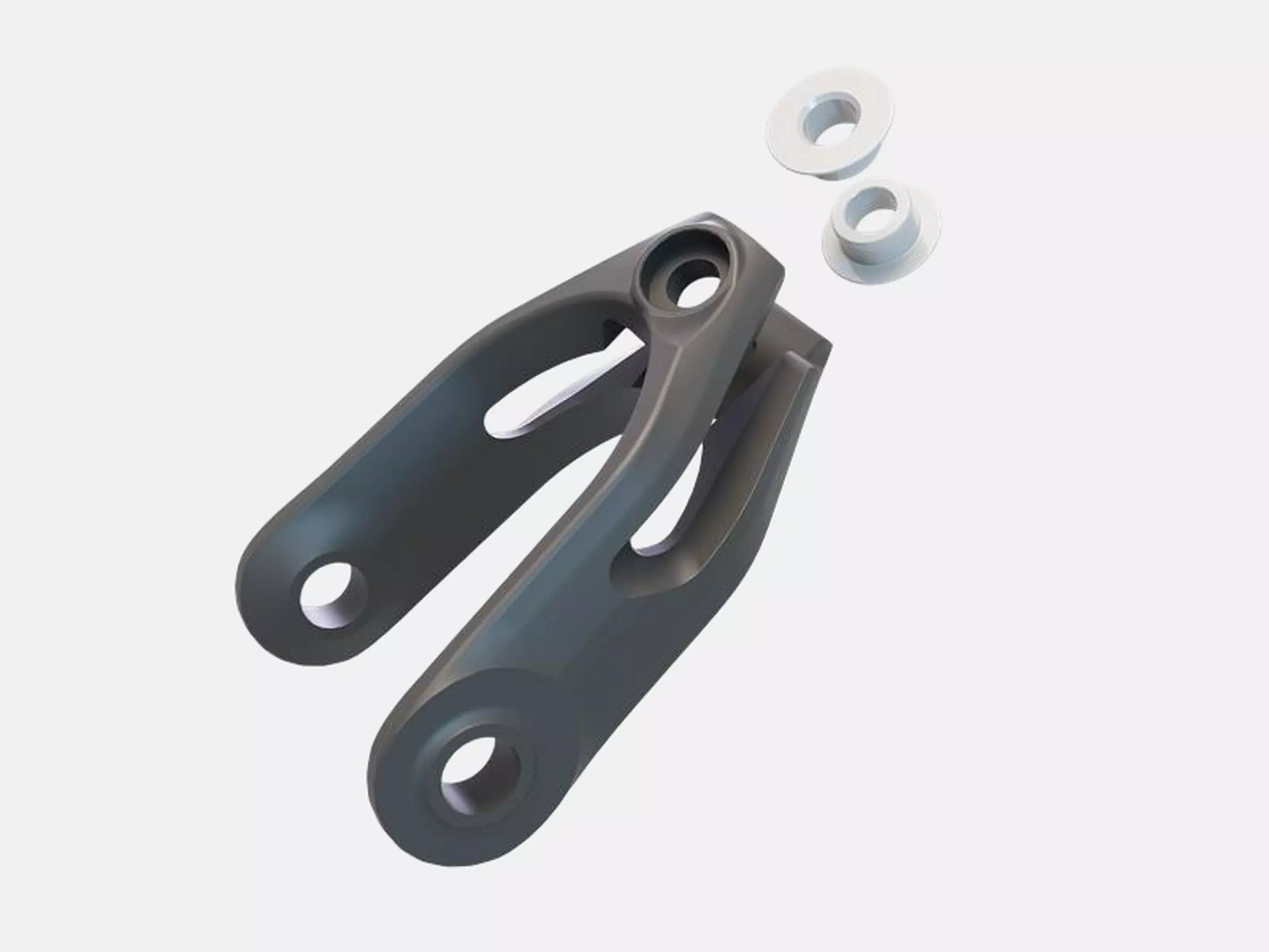 Levo 4, EVO Shock Extension, Alloy, 69mm Length